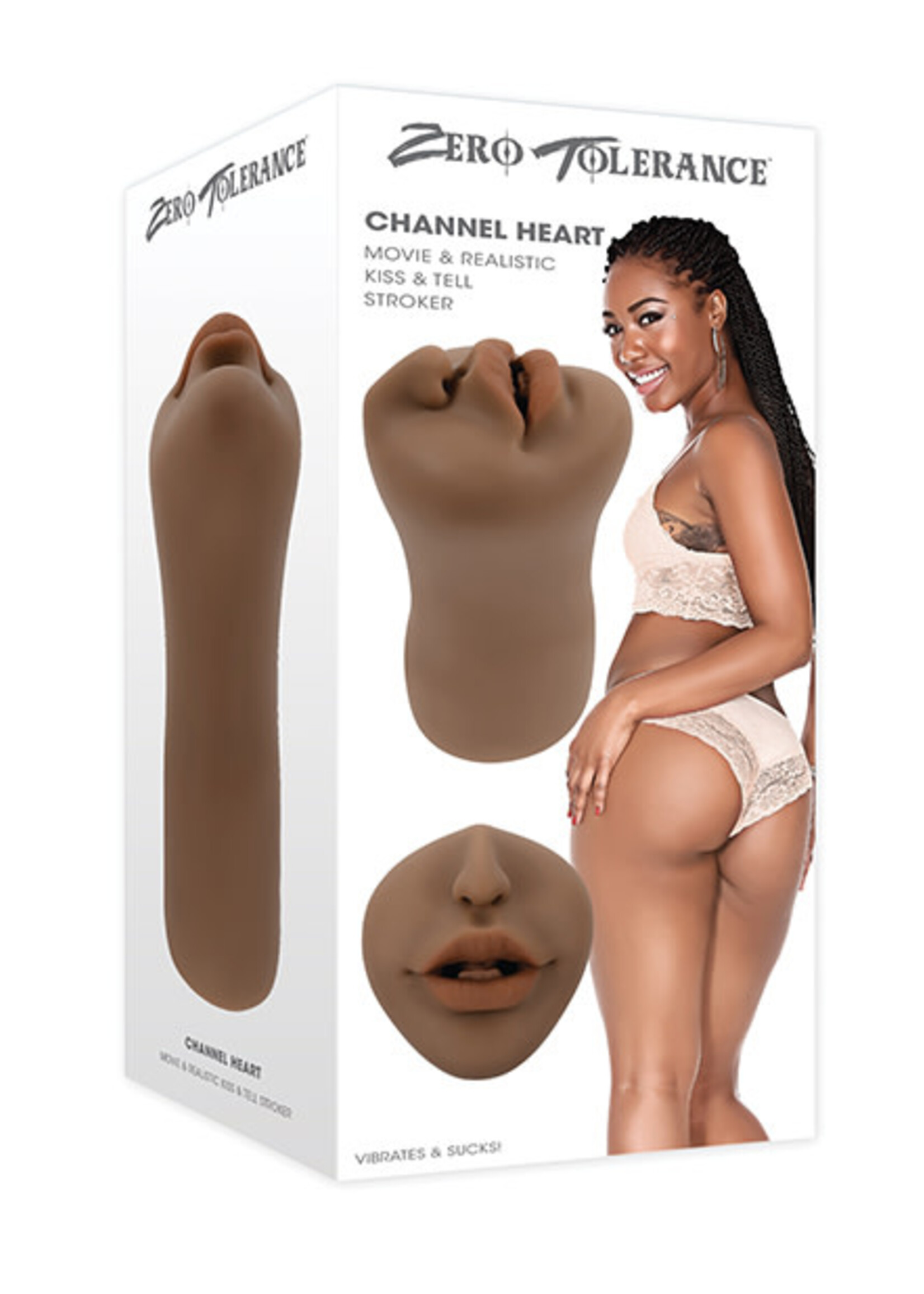 Zero Tolerance Zero Tolerance Realistic Kiss & Tell Sucking & Vibrating Stroker