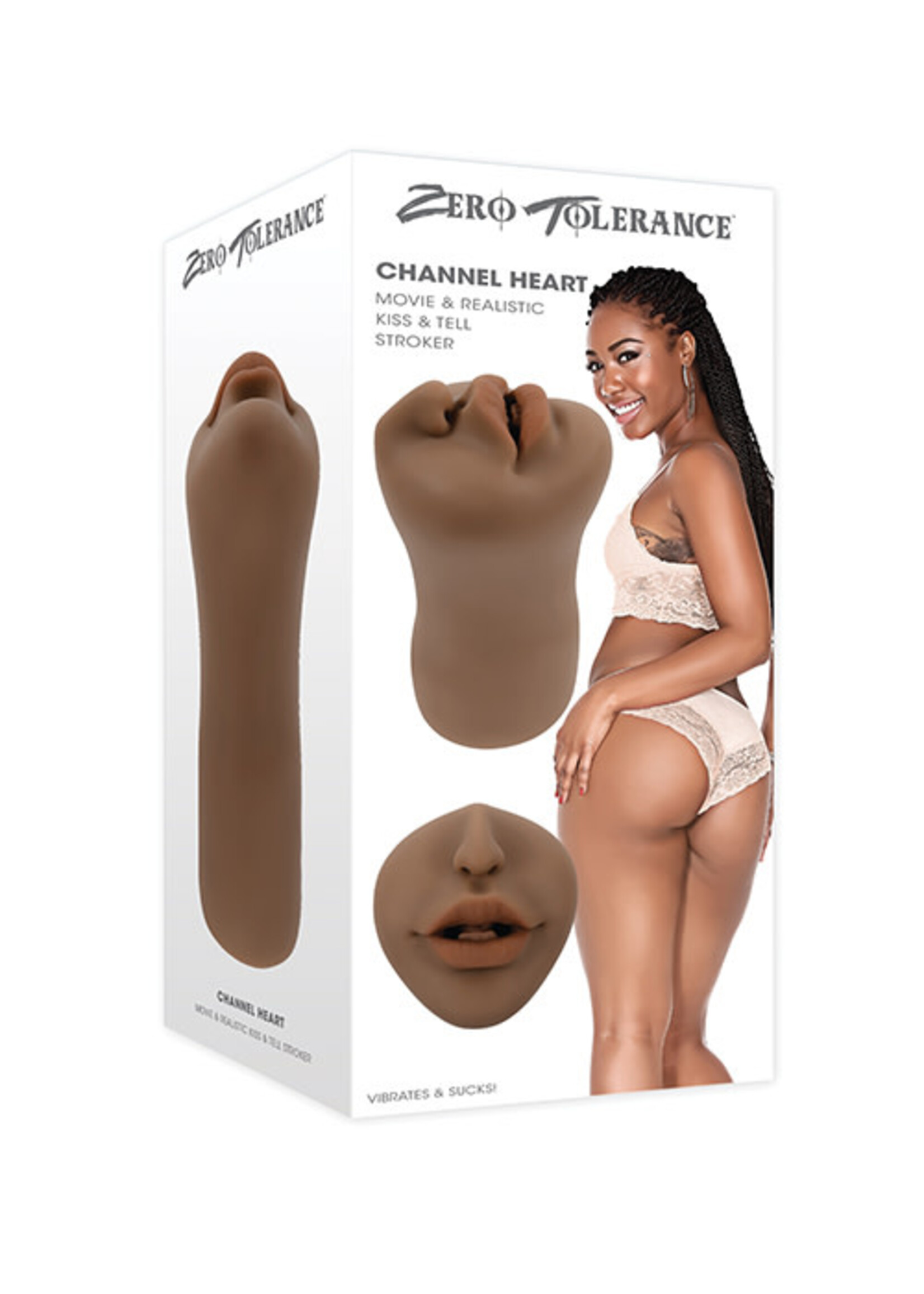 Zero Tolerance Zero Tolerance Realistic Kiss & Tell Sucking & Vibrating Stroker