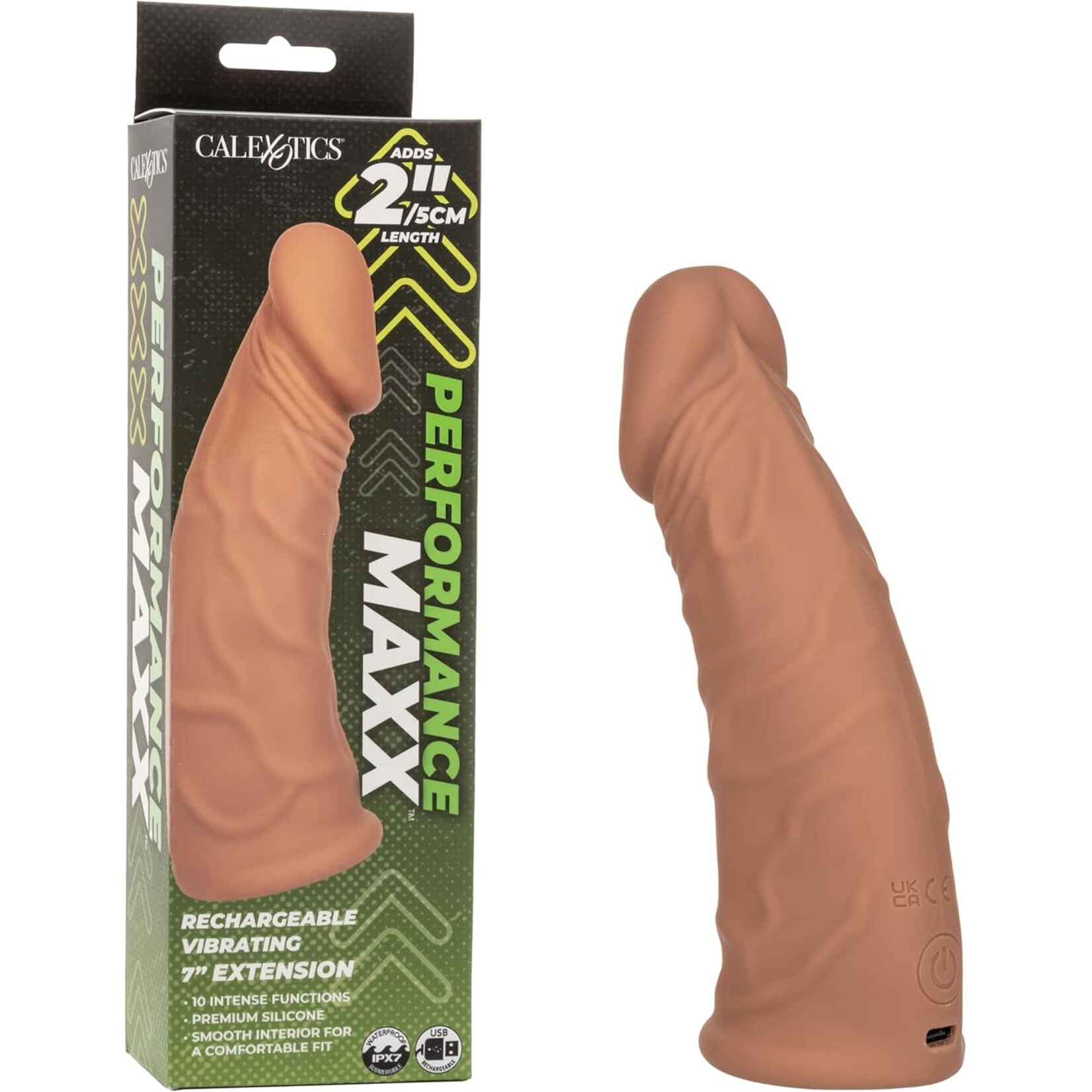 Calexotics Performance Maxx Rechargeable Vibrating Extension 7"
