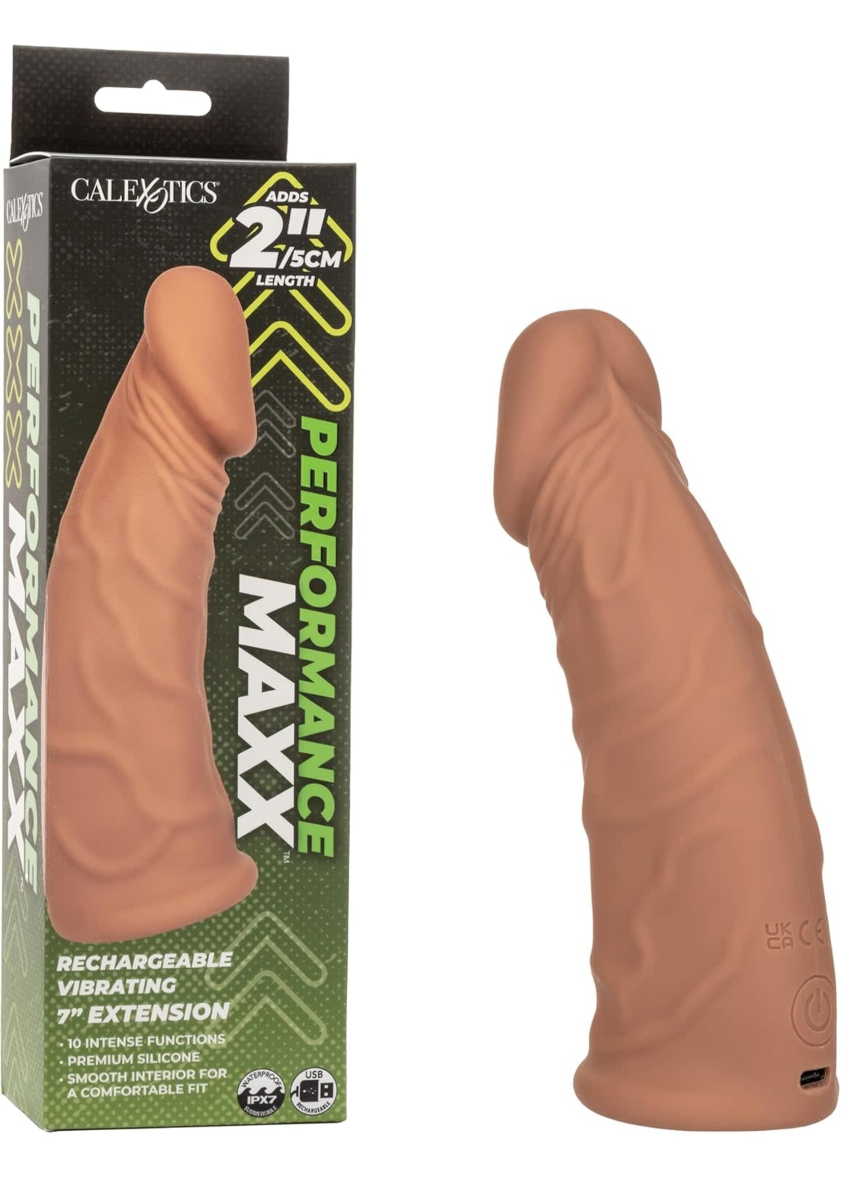 Calexotics Performance Maxx Rechargeable Vibrating Extension 7"