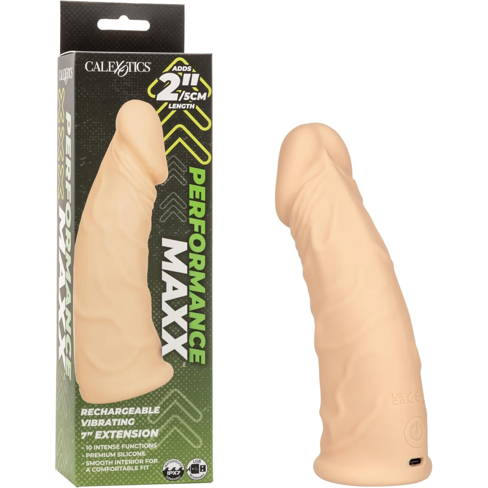 Calexotics Performance Maxx Rechargeable Vibrating Extension 7"