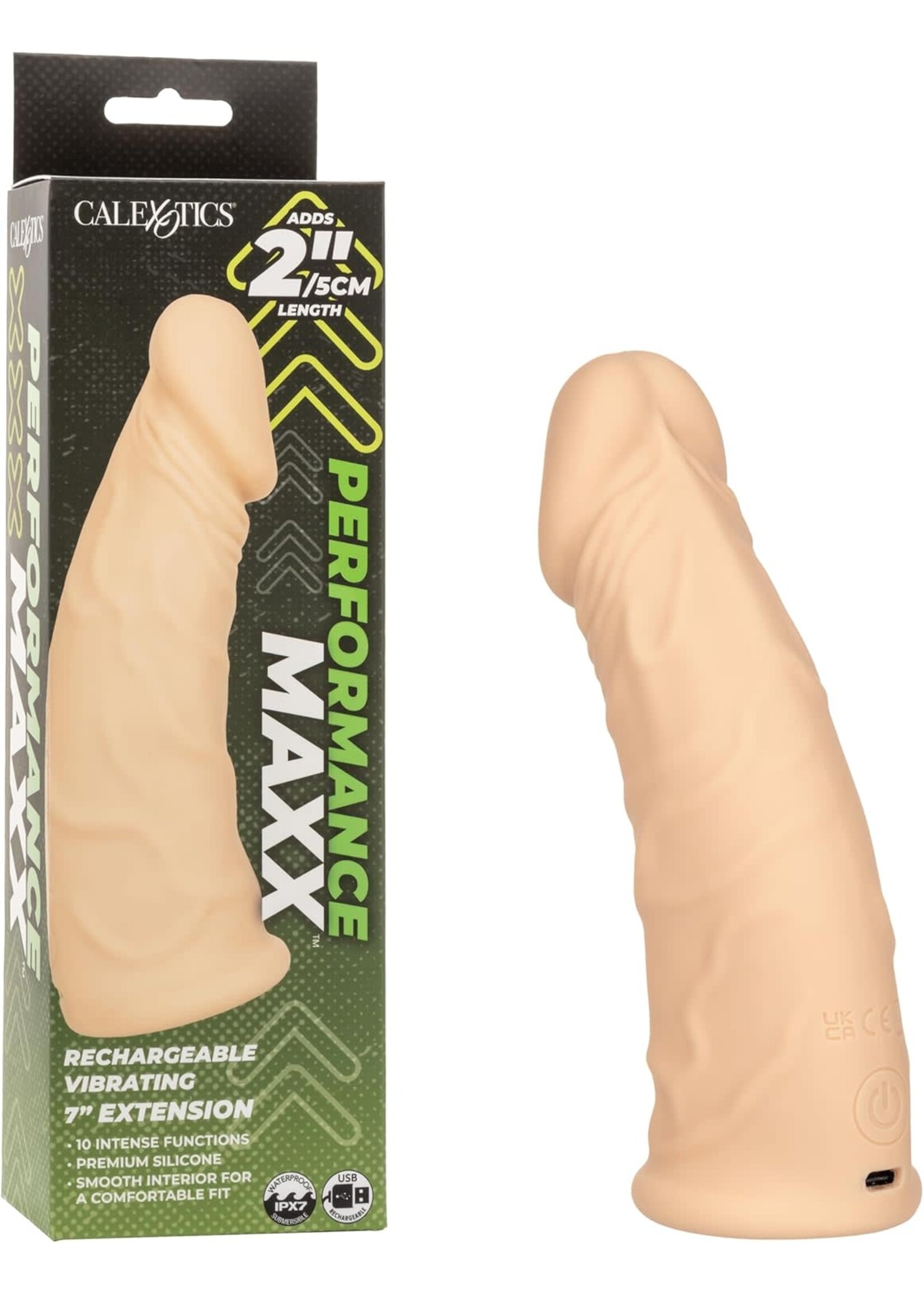 Calexotics Performance Maxx Rechargeable Vibrating Extension 7"