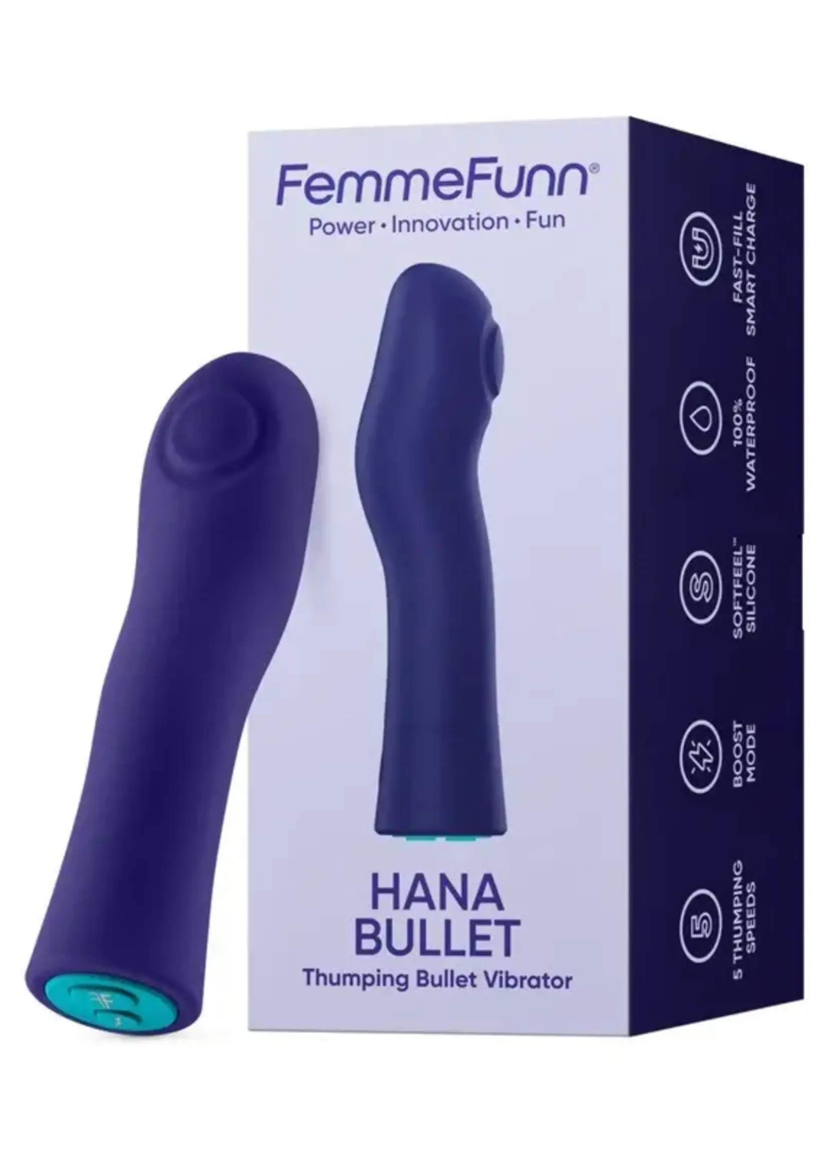 Femme Funn Hana Thumping Bullet Vibrator