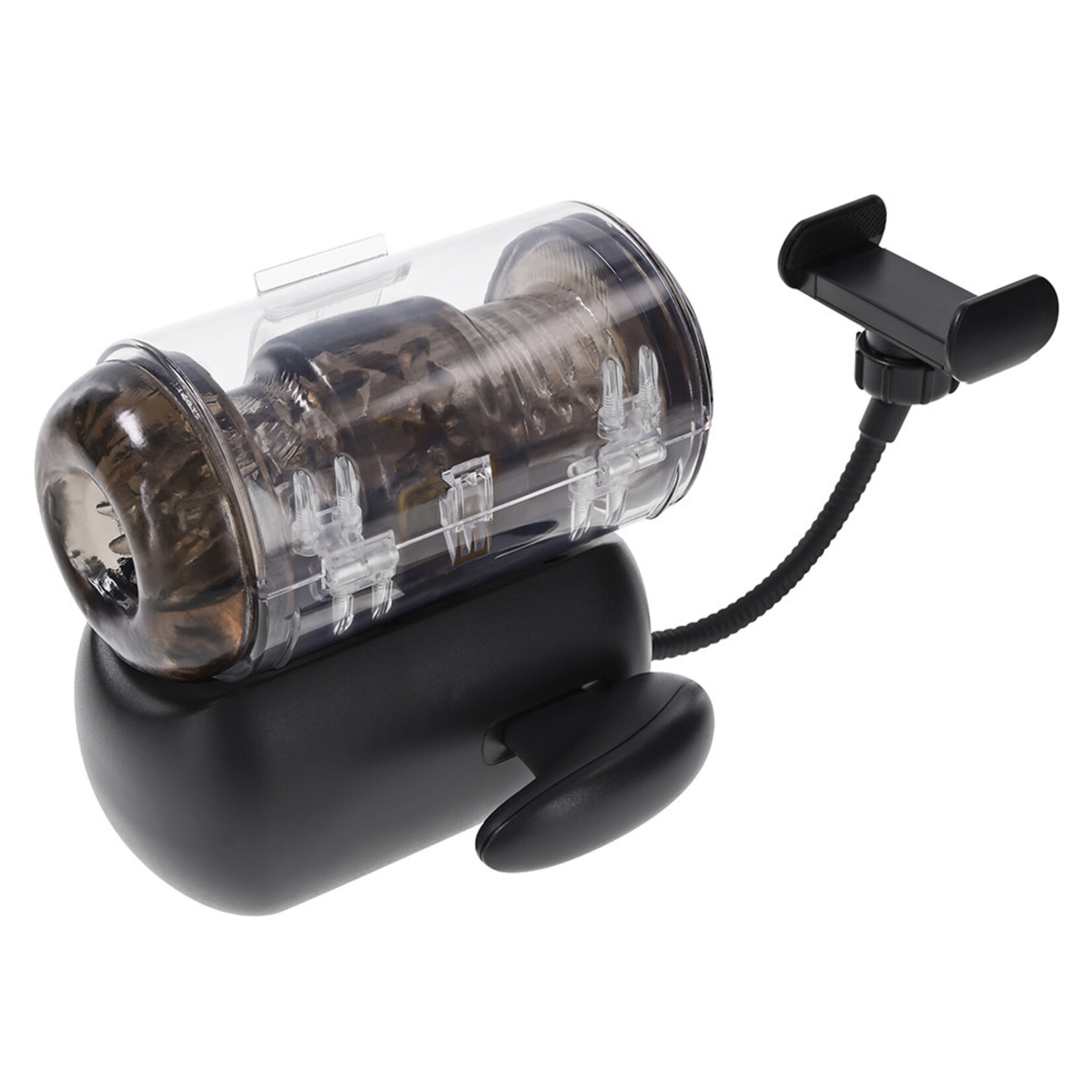 Zero Tolerance Zero Tolerance Hold Me Tight Rechargeable Heated Stroker - Black