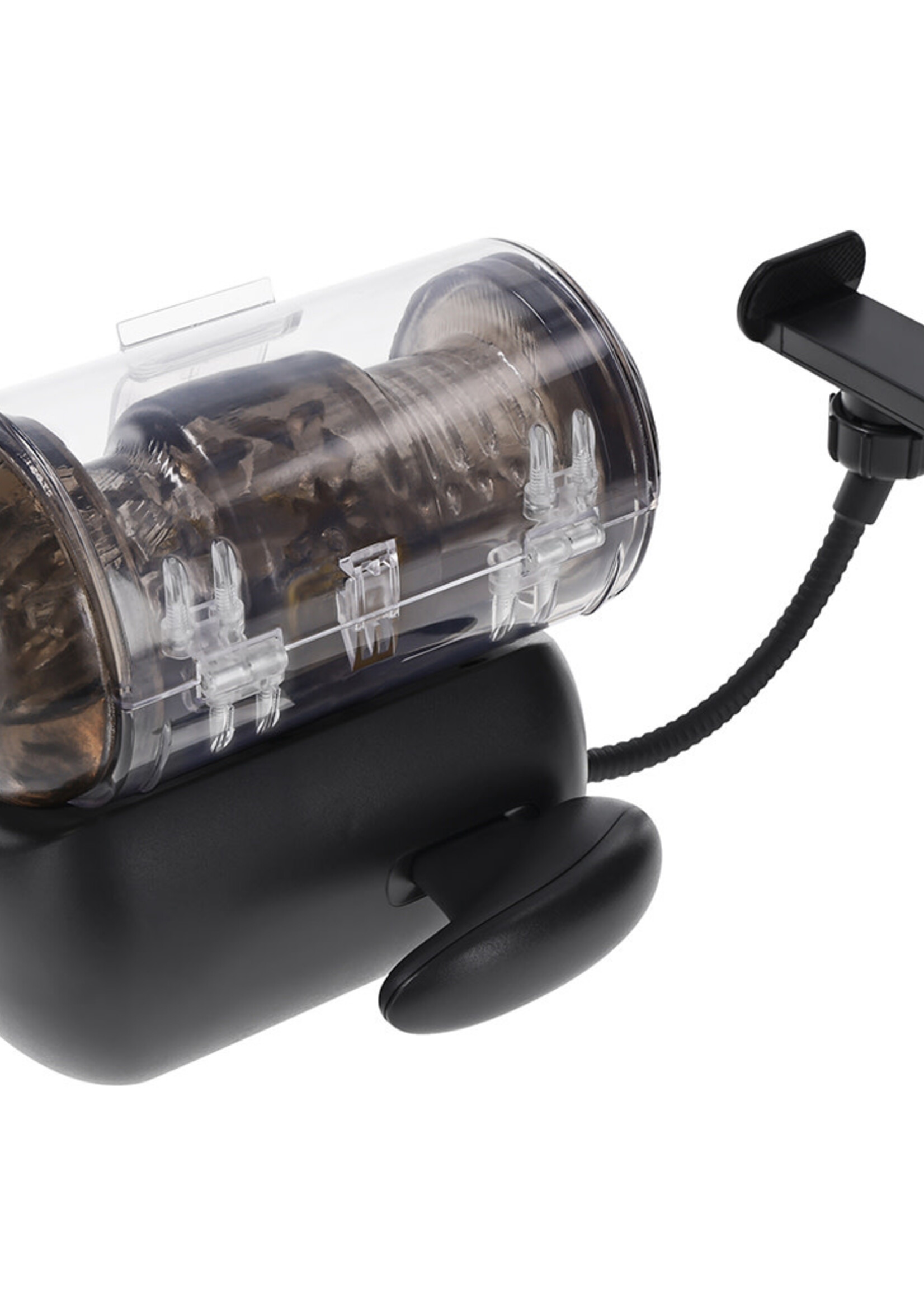 Zero Tolerance Zero Tolerance Hold Me Tight Rechargeable Heated Stroker - Black