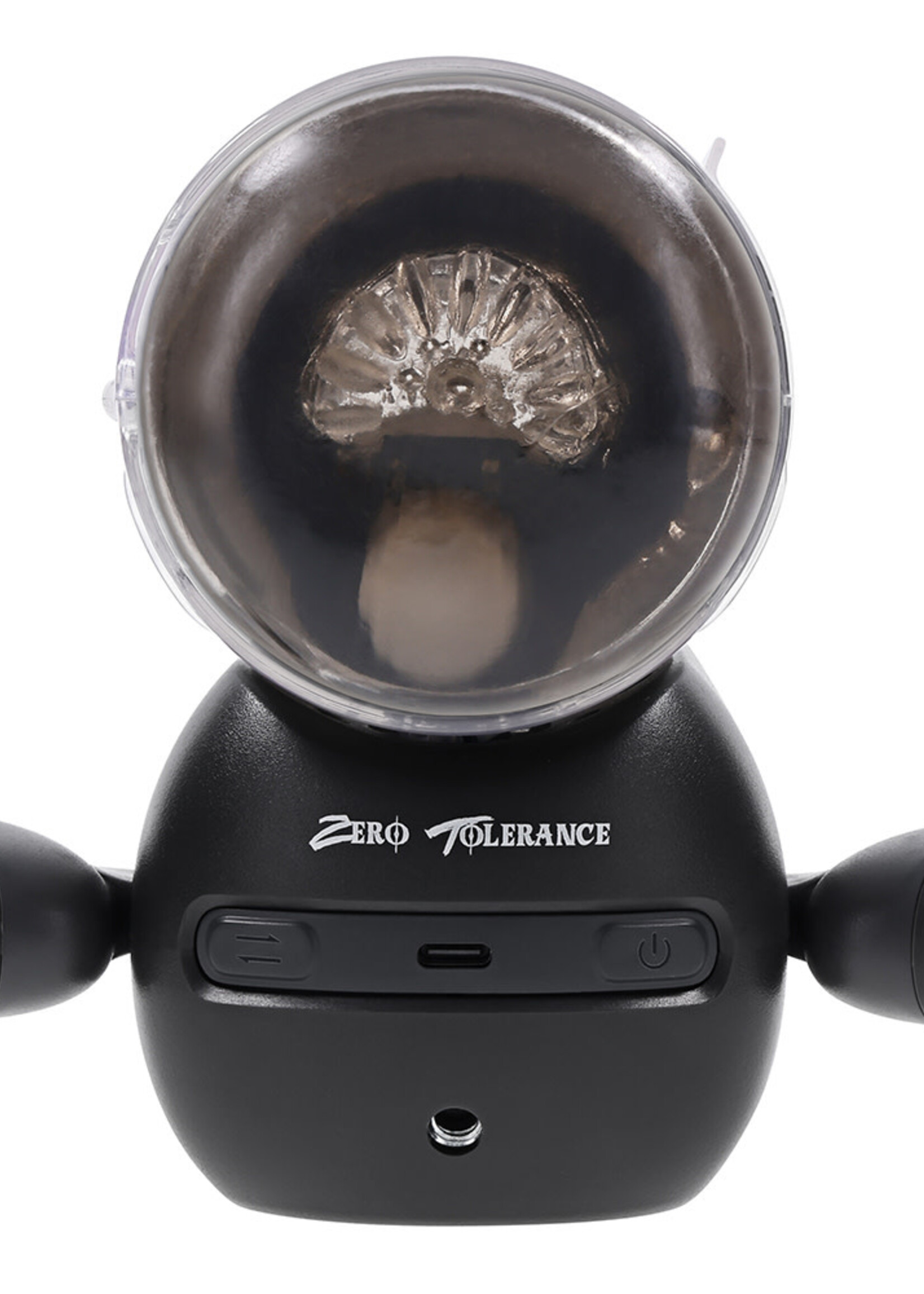 Zero Tolerance Zero Tolerance Hold Me Tight Rechargeable Heated Stroker - Black