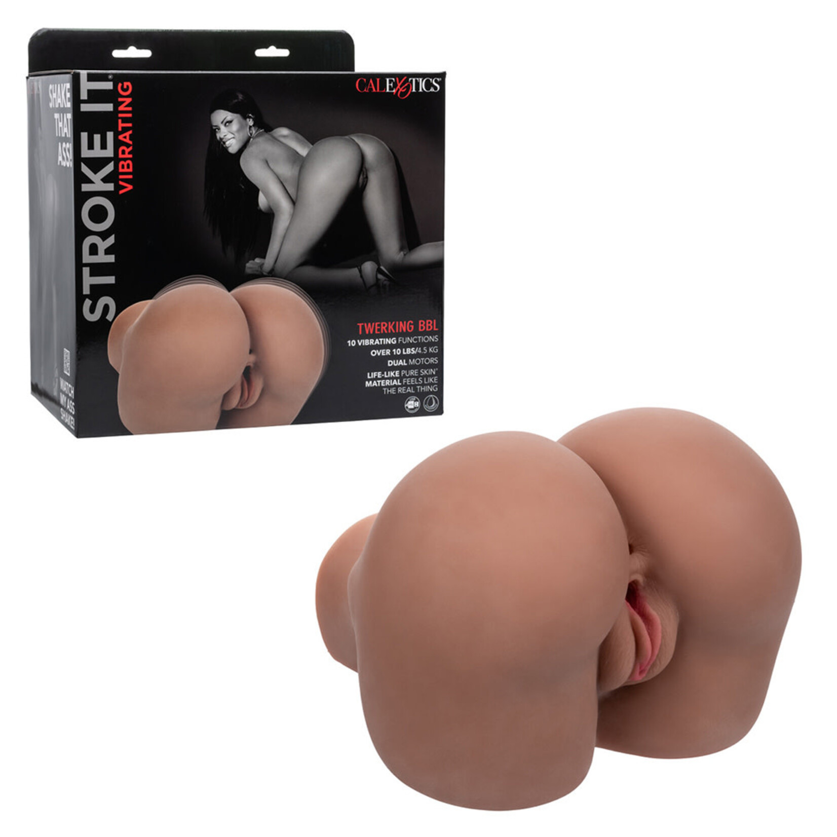 Calexotics Stroke It Vibrating Twerking BBL