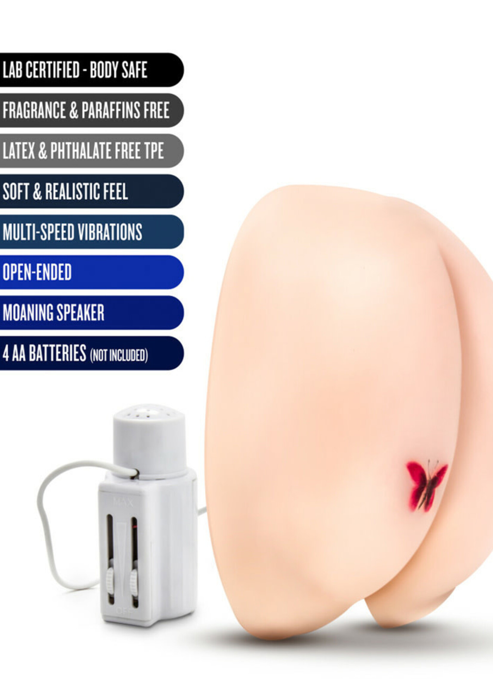 Blush Novelties Vibrating Moaning Rear Ectasy