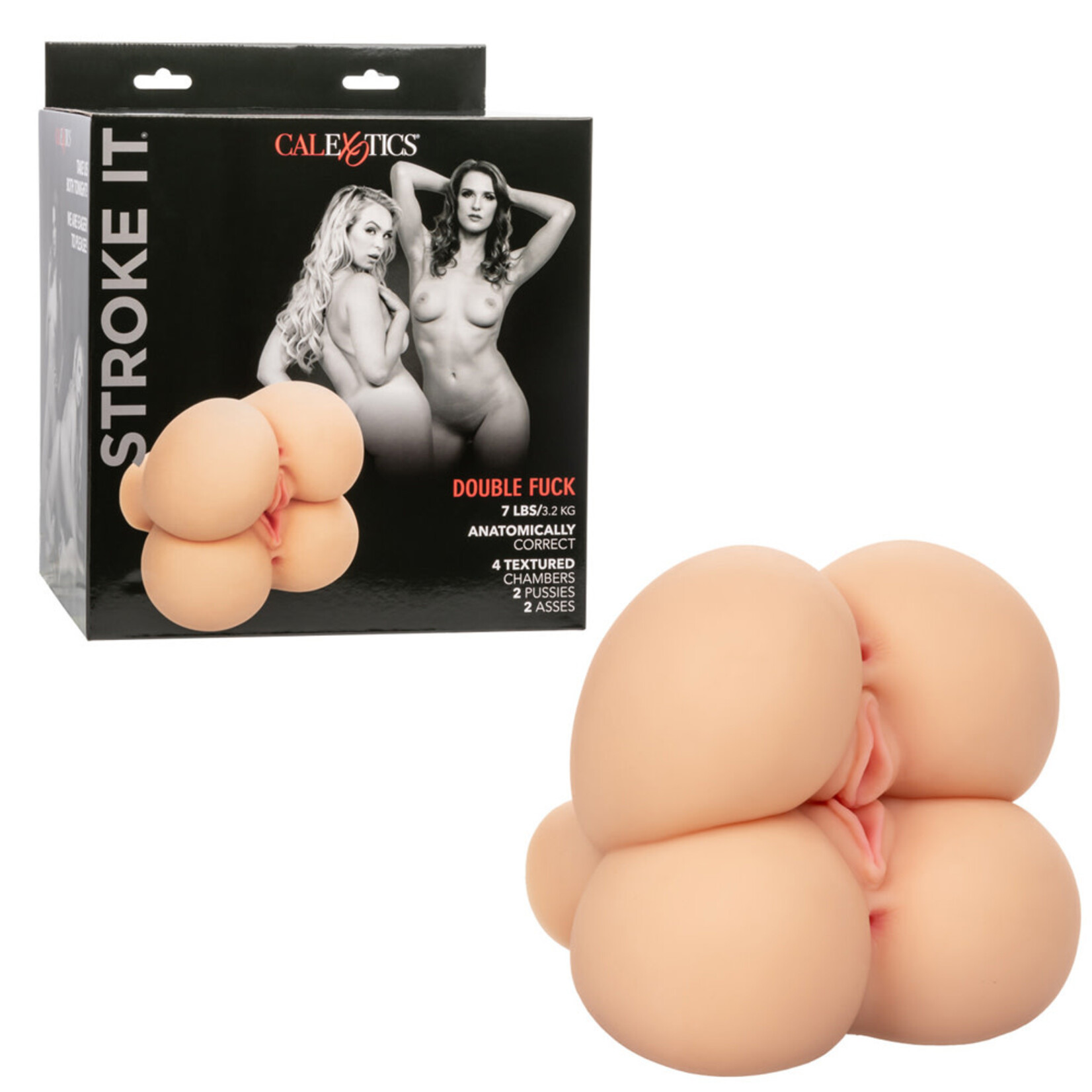 Calexotics Stroke It Double Fuck - Ivory