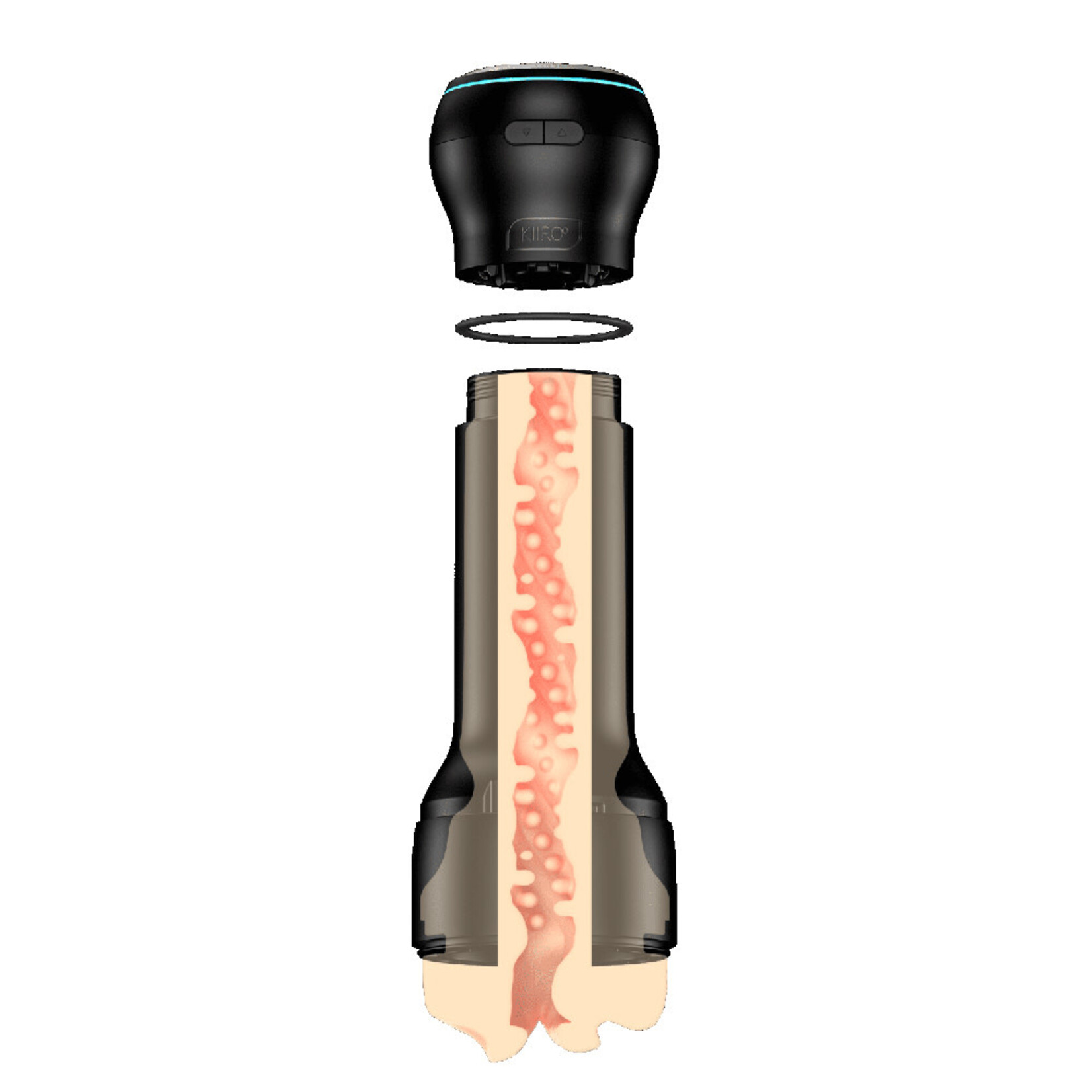 KIIROO Kiiroo Feel Mouth & Power Blow Interactive Suction Device & Stroker
