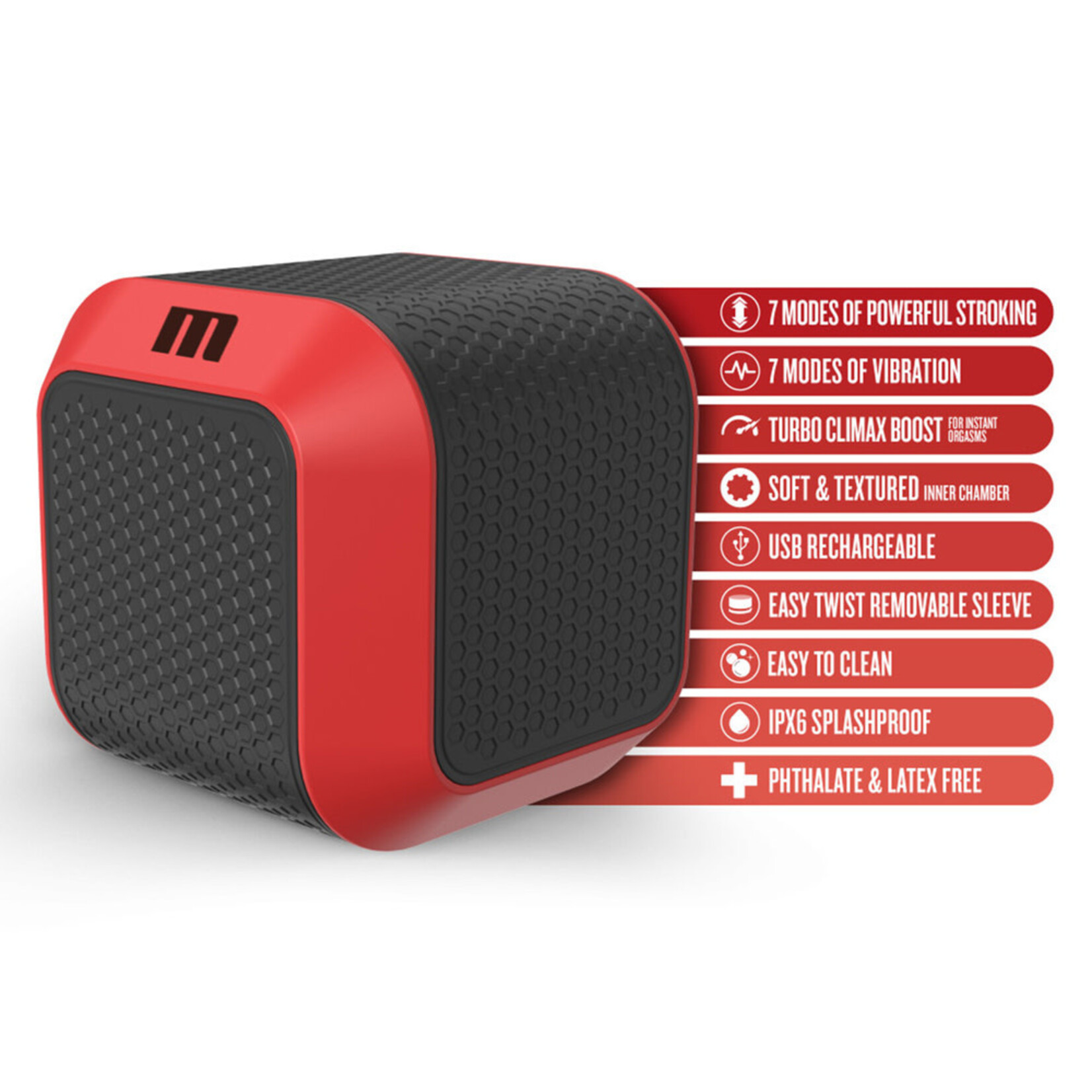 Blush Novelties M For Men Slambox Red