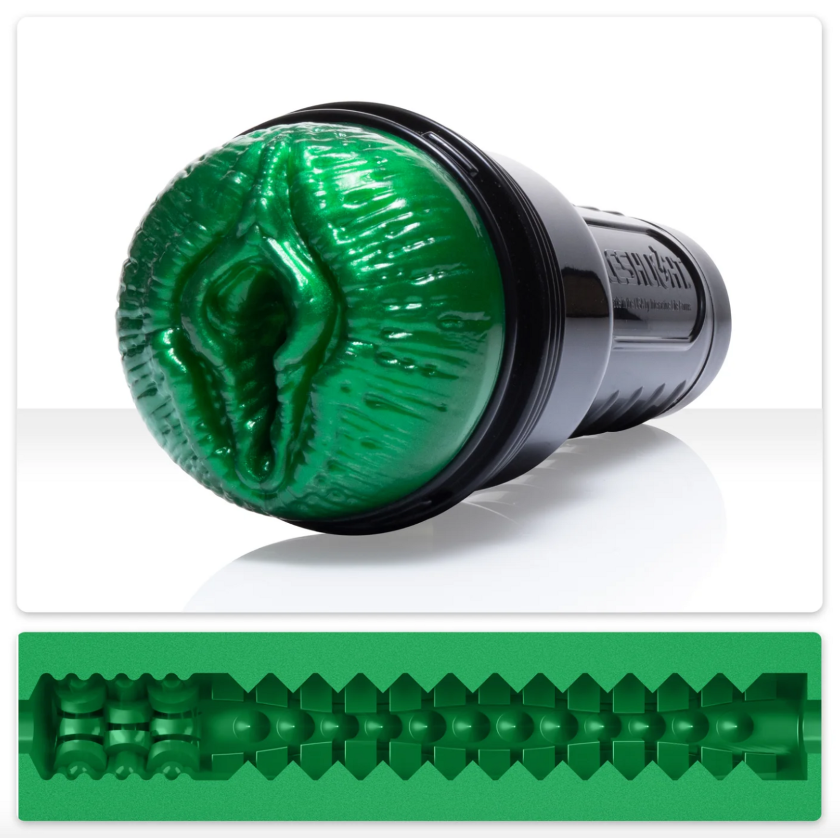 Fleshlight Fleshlight Freaks Alien Queen Green Metallic