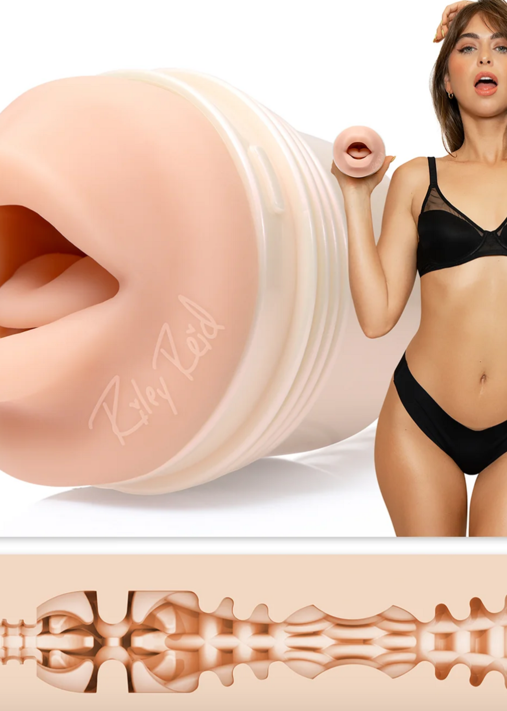 Fleshlight Fleshlight Girls Riley Reid Insomnia Texture (Mouth Orifice)