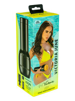 KIIROO Kiiroo Feel Victoria June Stroker Interactive Masturbator - Pussy - Black/Vanilla