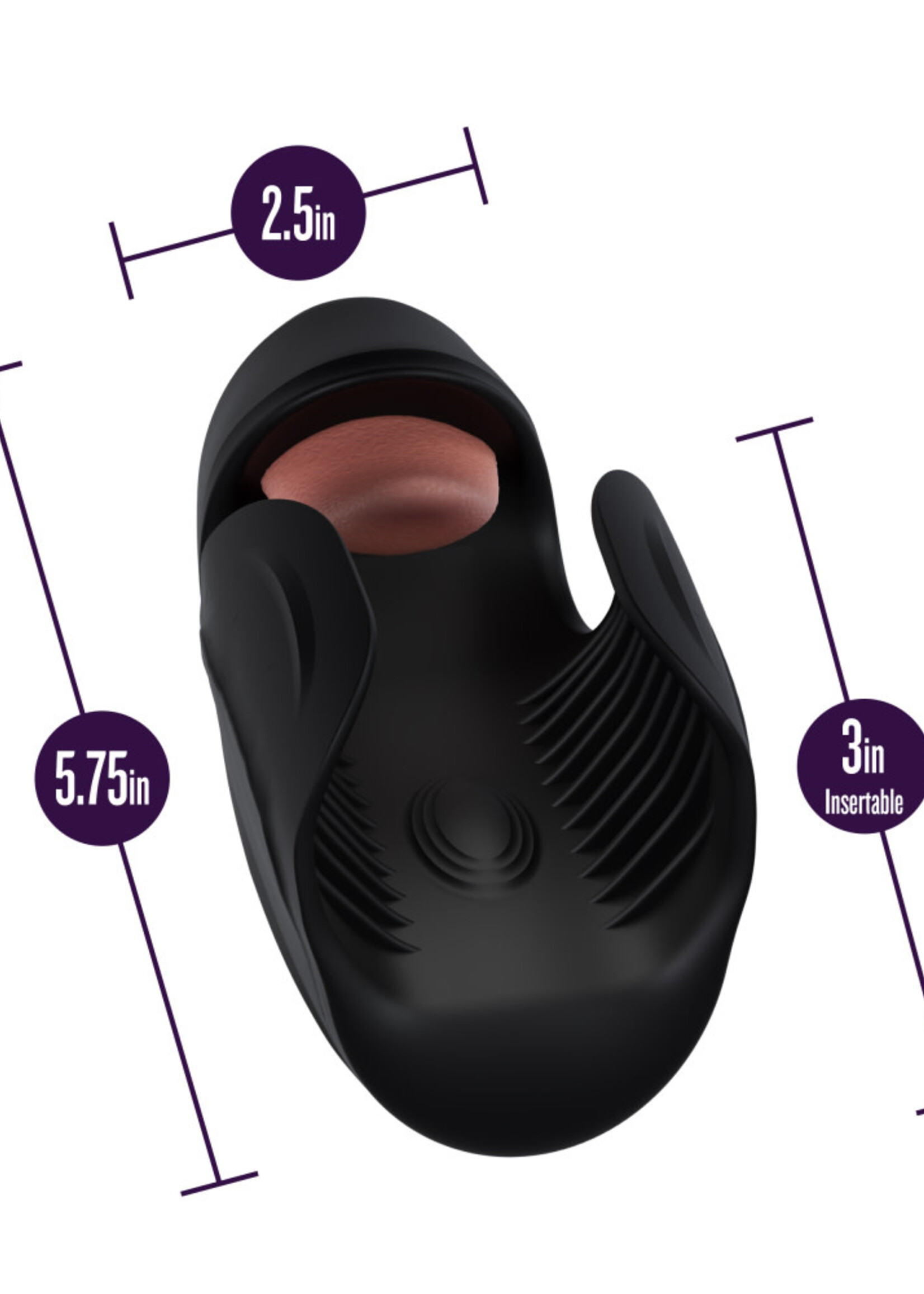 Blush Novelties M for Men Lickety Split - Black