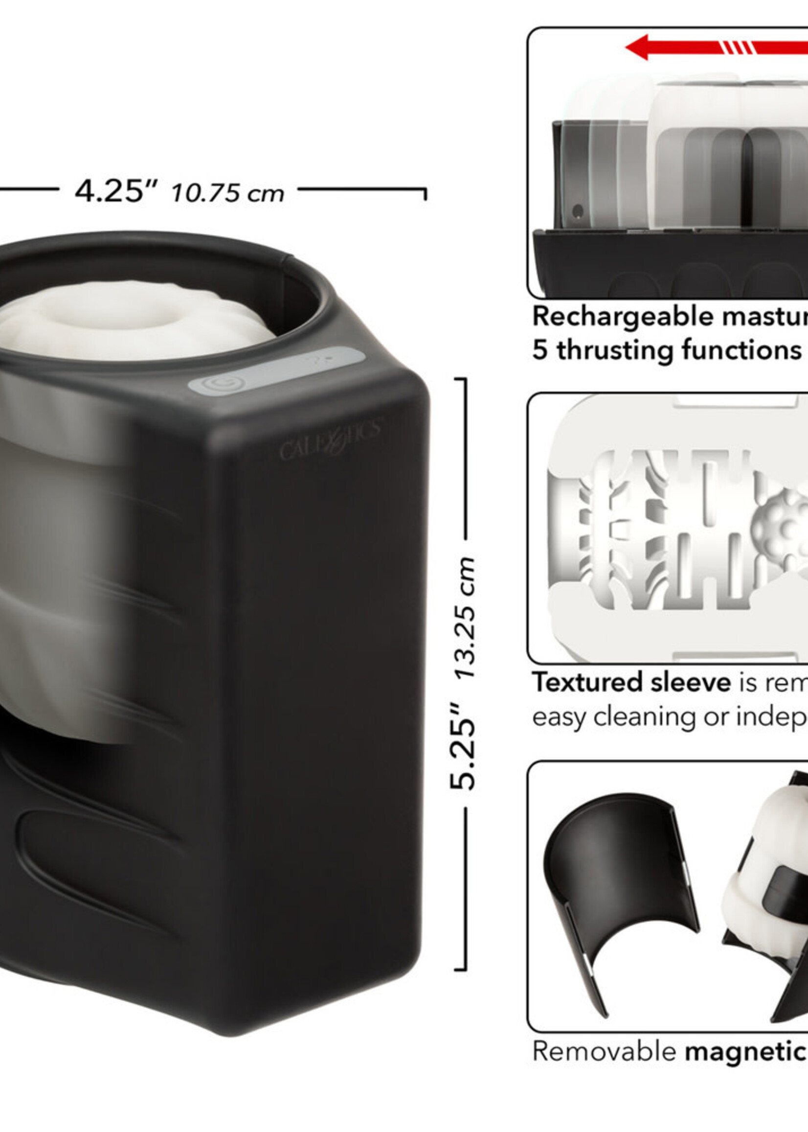 Calexotics Optimum Power Power Thruster - Black