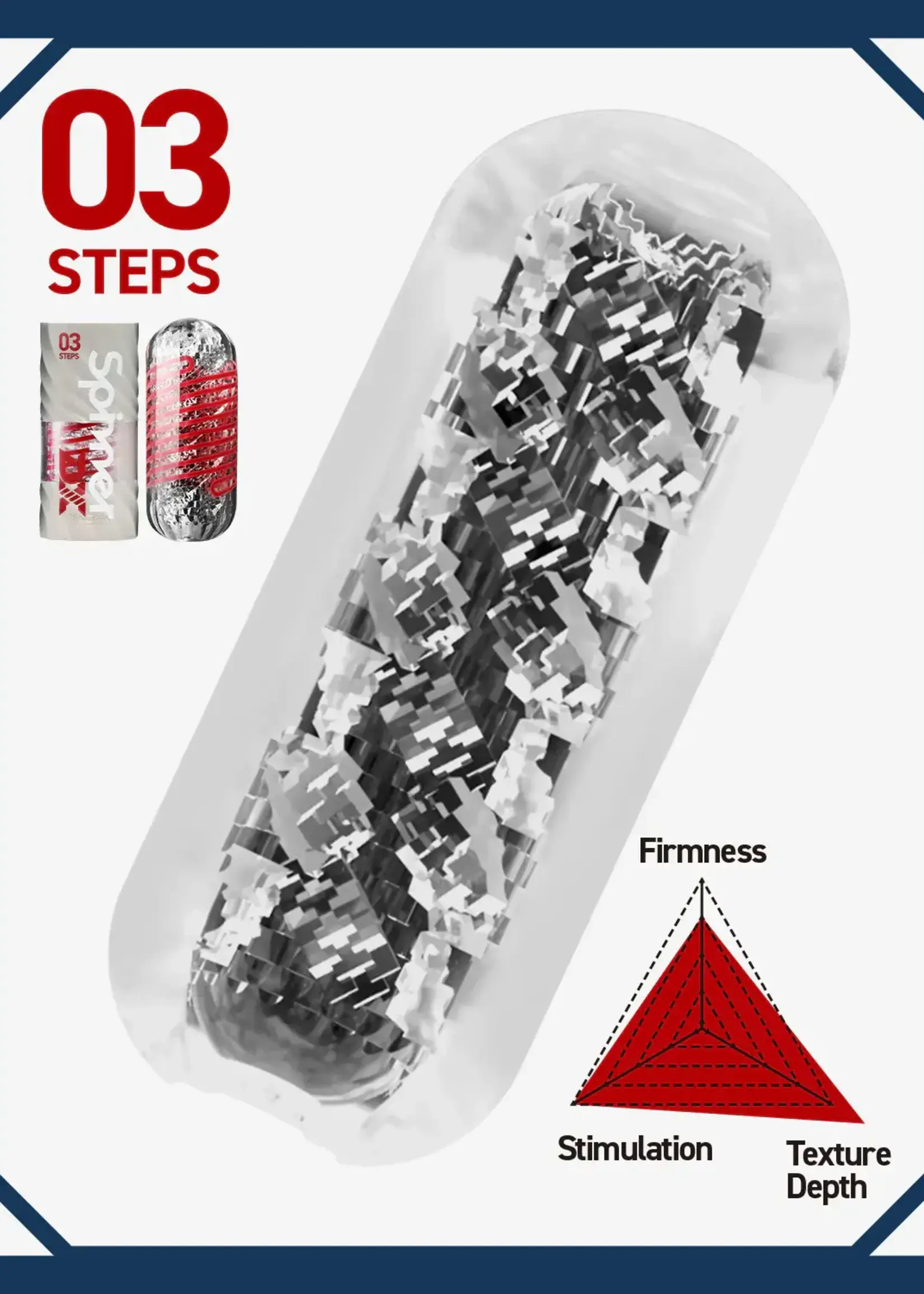 Tenga SPINNER DX 03 STEPS