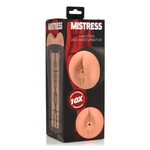 Curve Toys Mistress Vibrating Ass Masturbator - Vanilla