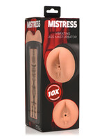 Curve Toys Mistress Vibrating Ass Masturbator - Vanilla