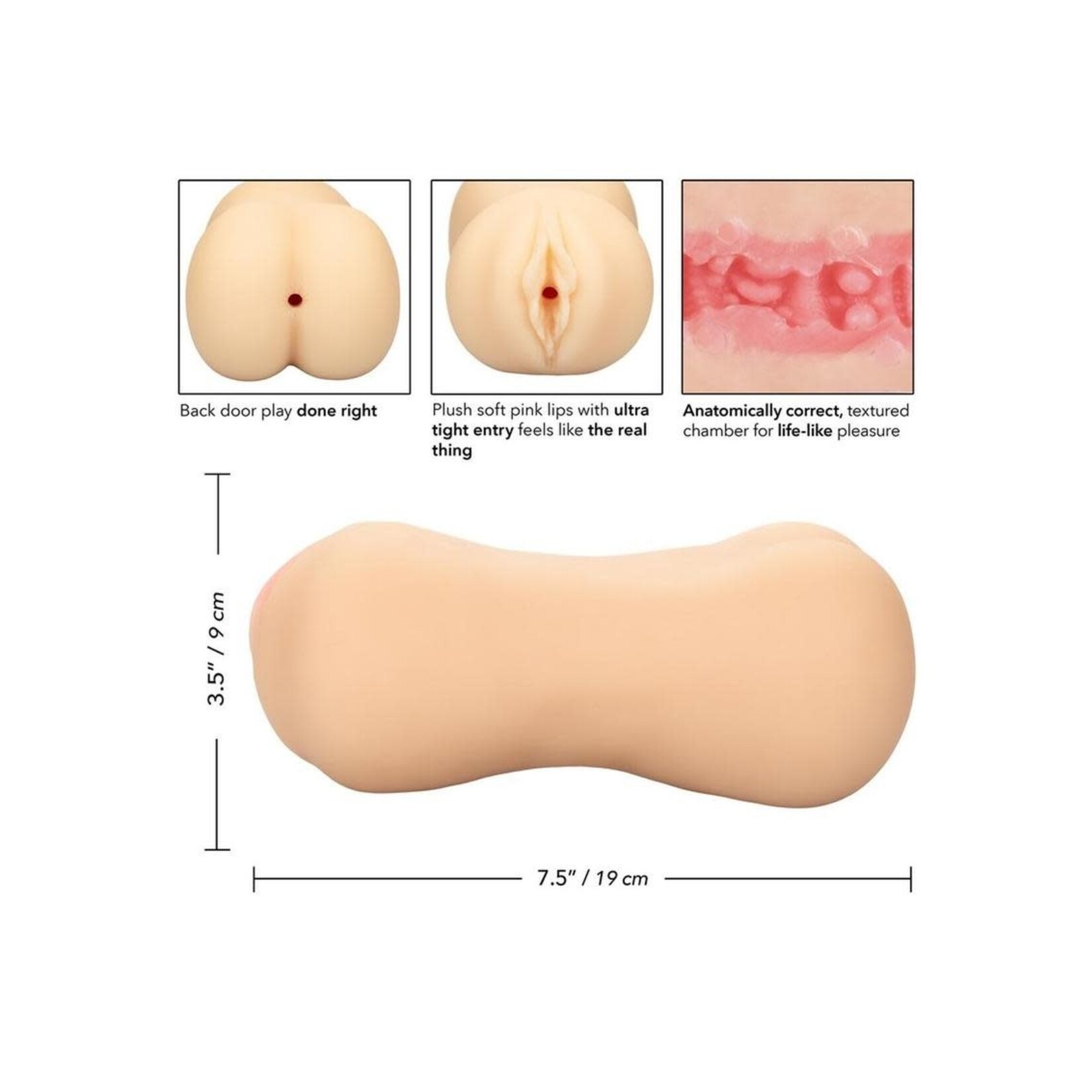 Calexotics Stroke It Pussy & Ass