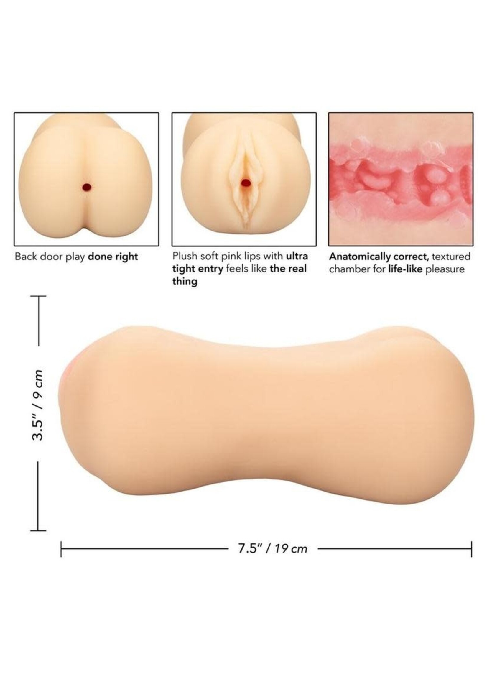 Calexotics Stroke It Pussy & Ass