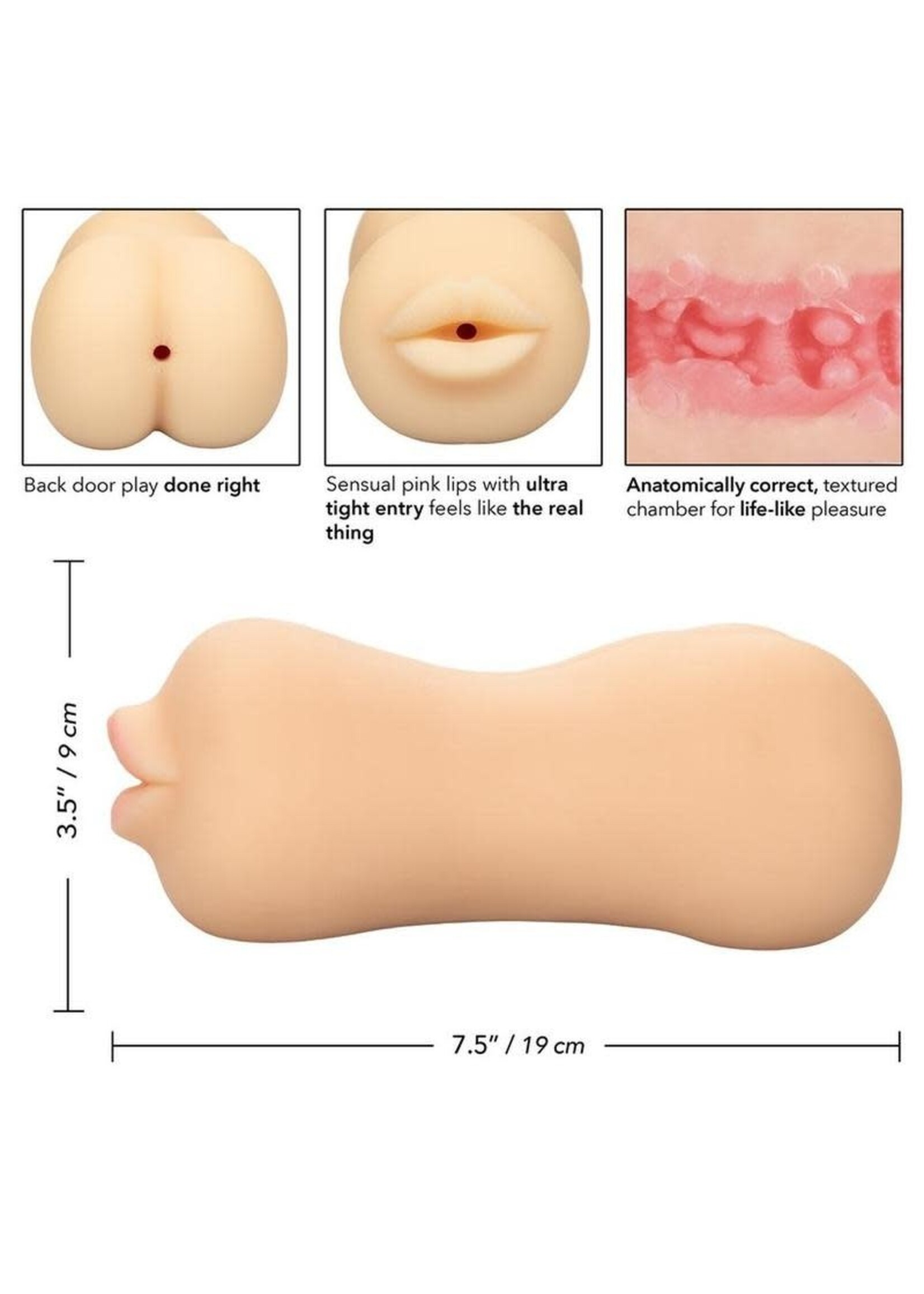 Calexotics Stroke It Mouth & Ass