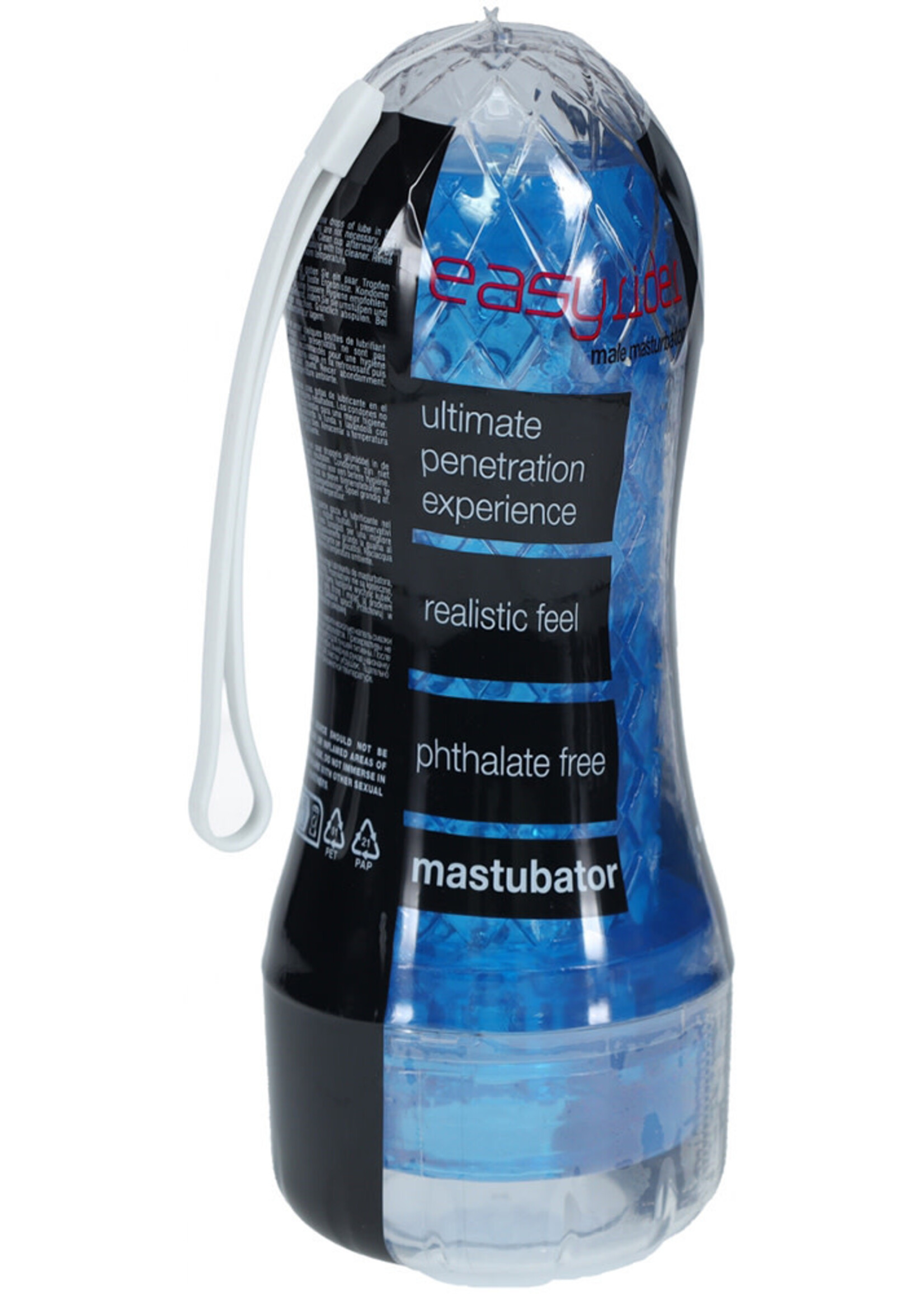 Shots LLC Easy Rider Clear Discreet Stroker