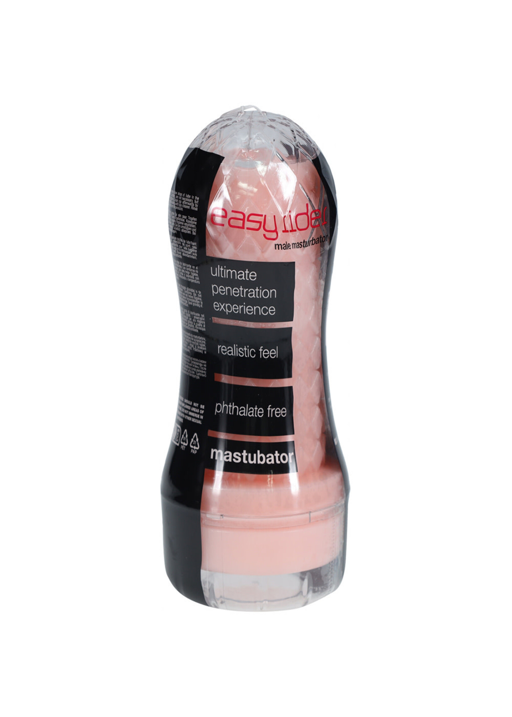 Shots LLC Easy Rider Clear Discreet Stroker