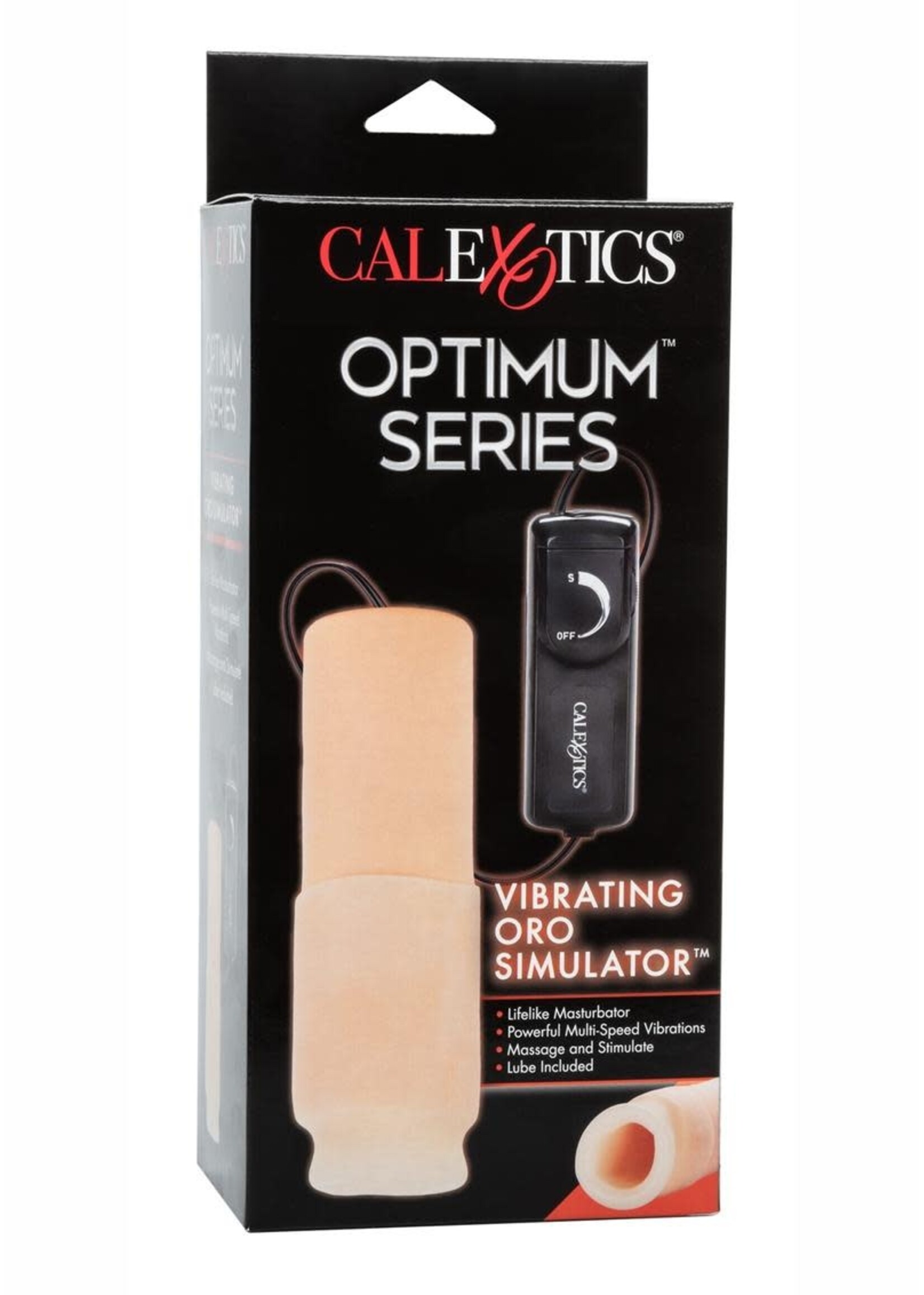Calexotics Optimum Series Vibrating Oro Simulator Ivory