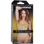 Doc Johnson Signature Strokers Lily Larimar Ultraskyn Pocket Pussy Vanilla