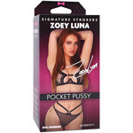 Doc Johnson Signature Strokers Zoey Luna Ultraskyn Pocket Pussy Vanilla