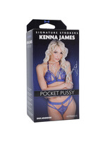 Doc Johnson Signature Strokers Kenna James Ultraskyn Pocket Pussy Vanilla