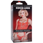 Doc Johnson Signature Strokers Kenzie Anne Ultraskyn Pocket Pussy Vanilla