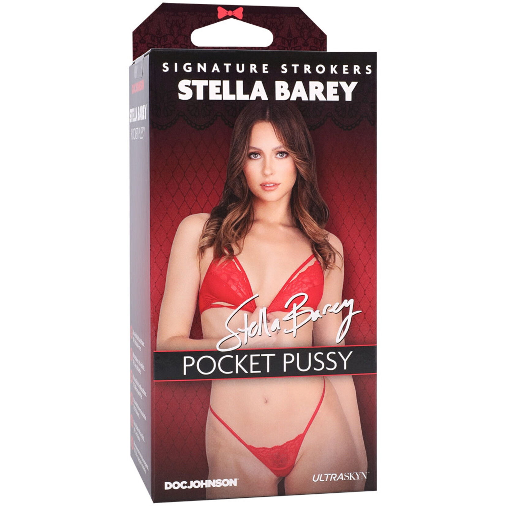 Doc Johnson Signature Strokers Stella Barey Ultraskyn Pocket Pussy Vanilla