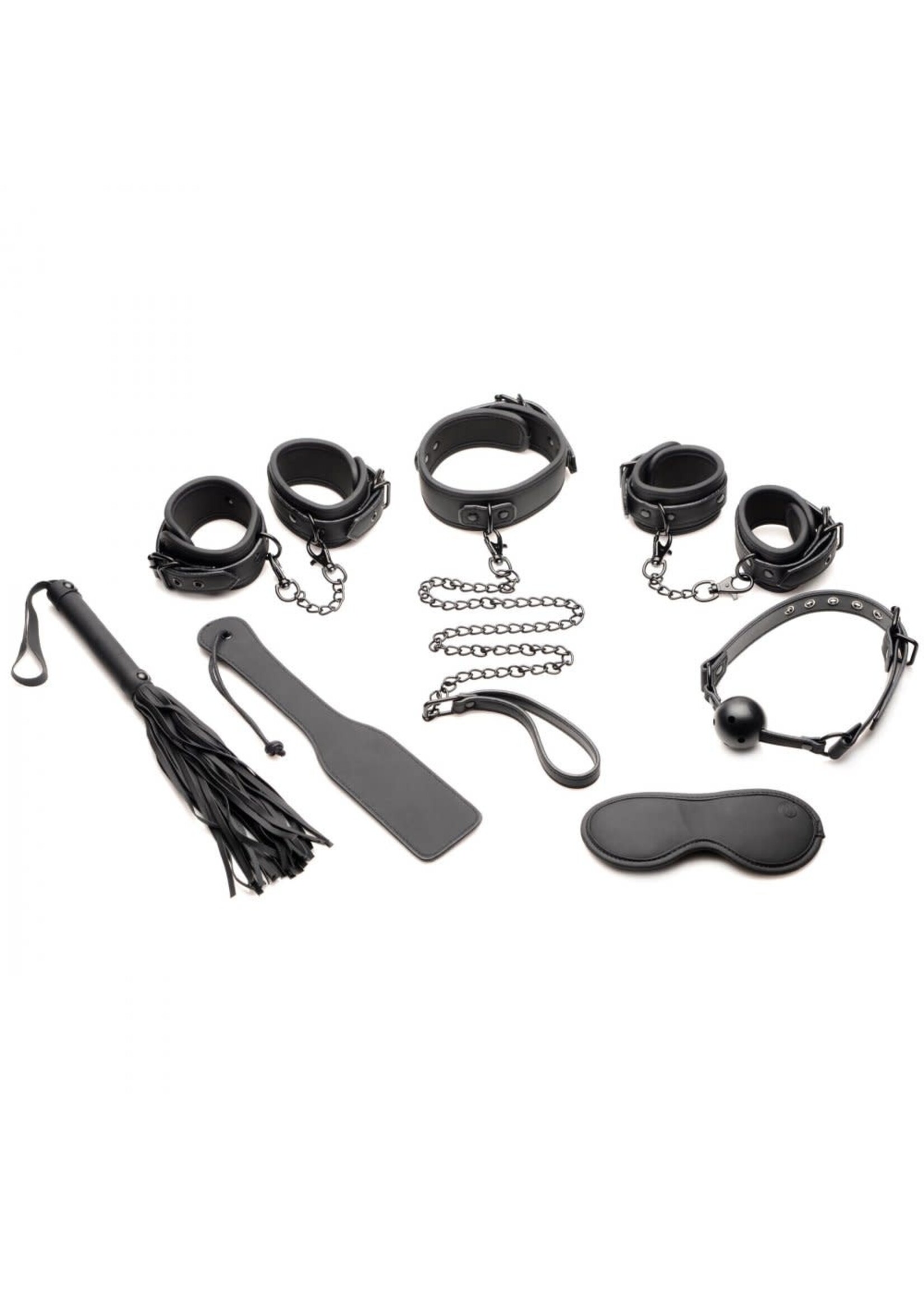 XR Brands Master Series Master Series Master Of Kink 10 Piece Deluxe Bondage Set