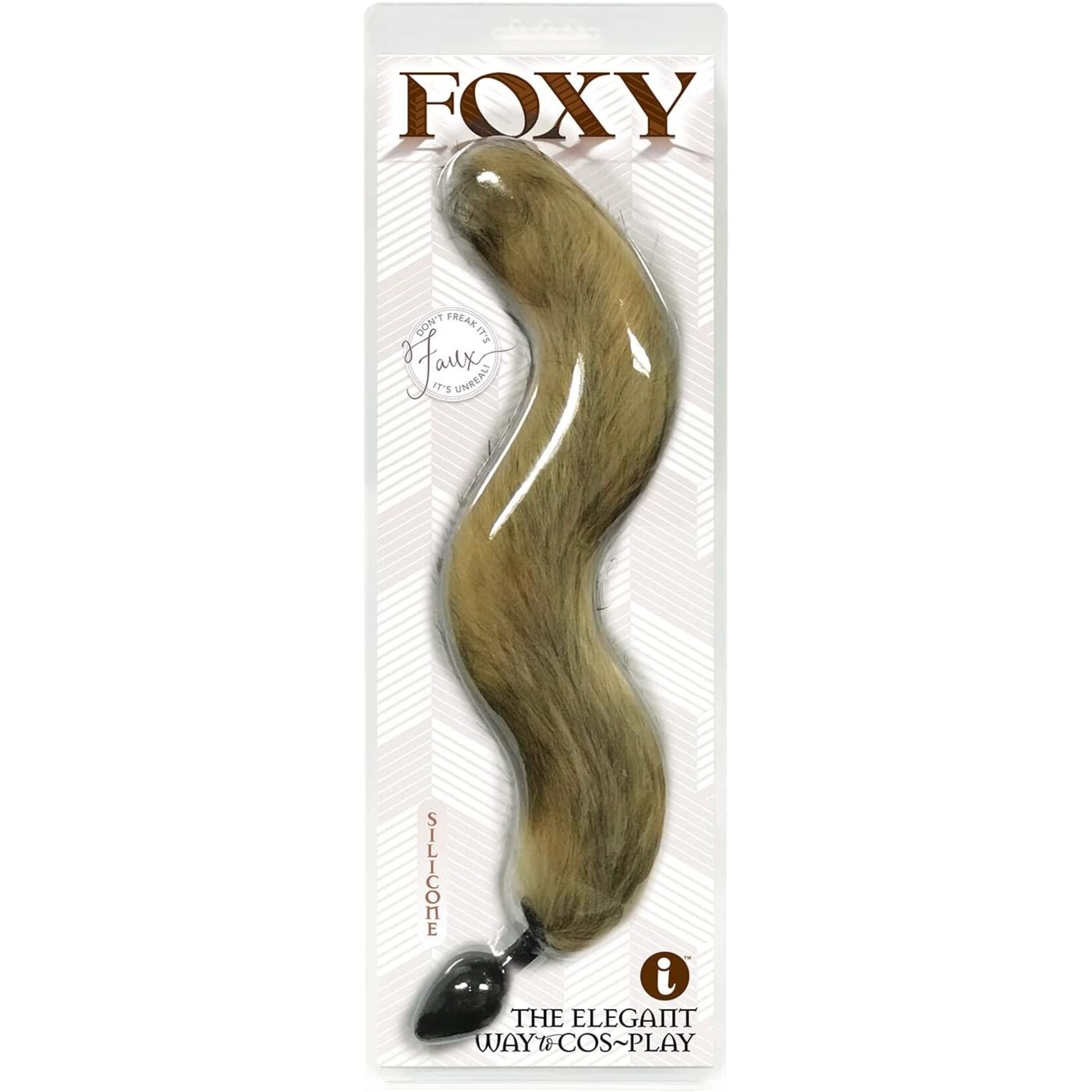 Icon Brands Foxy Silicone Fox Tail Butt Plug