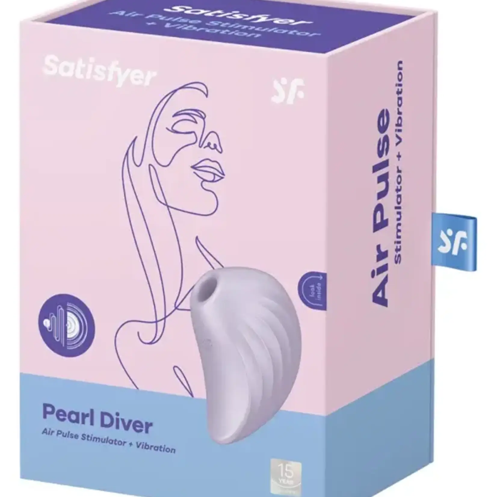 Satisfyer Satisfyer Pearl Diver - Air Pulse & Vibration Stimulator
