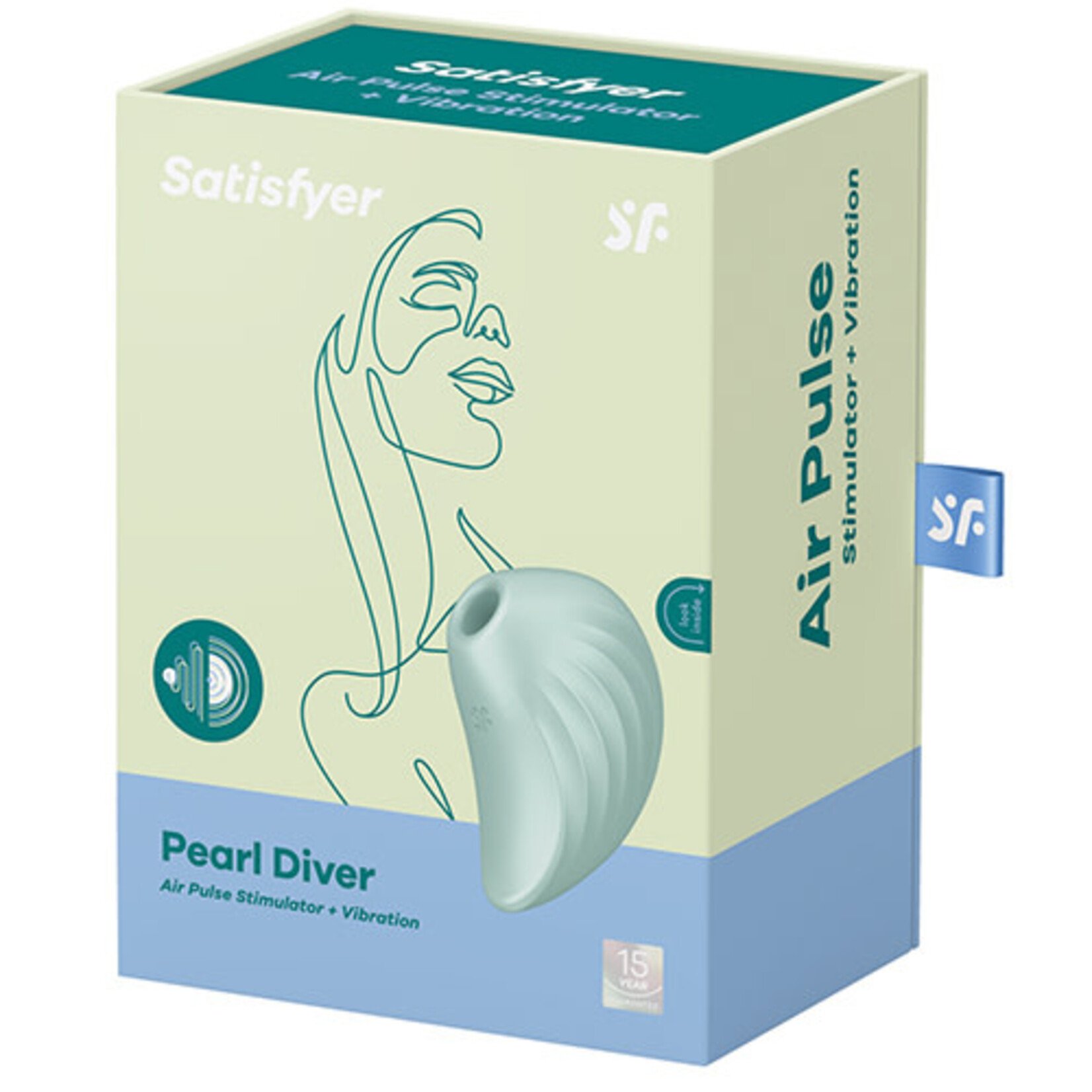 Satisfyer Satisfyer Pearl Diver - Air Pulse & Vibration Stimulator