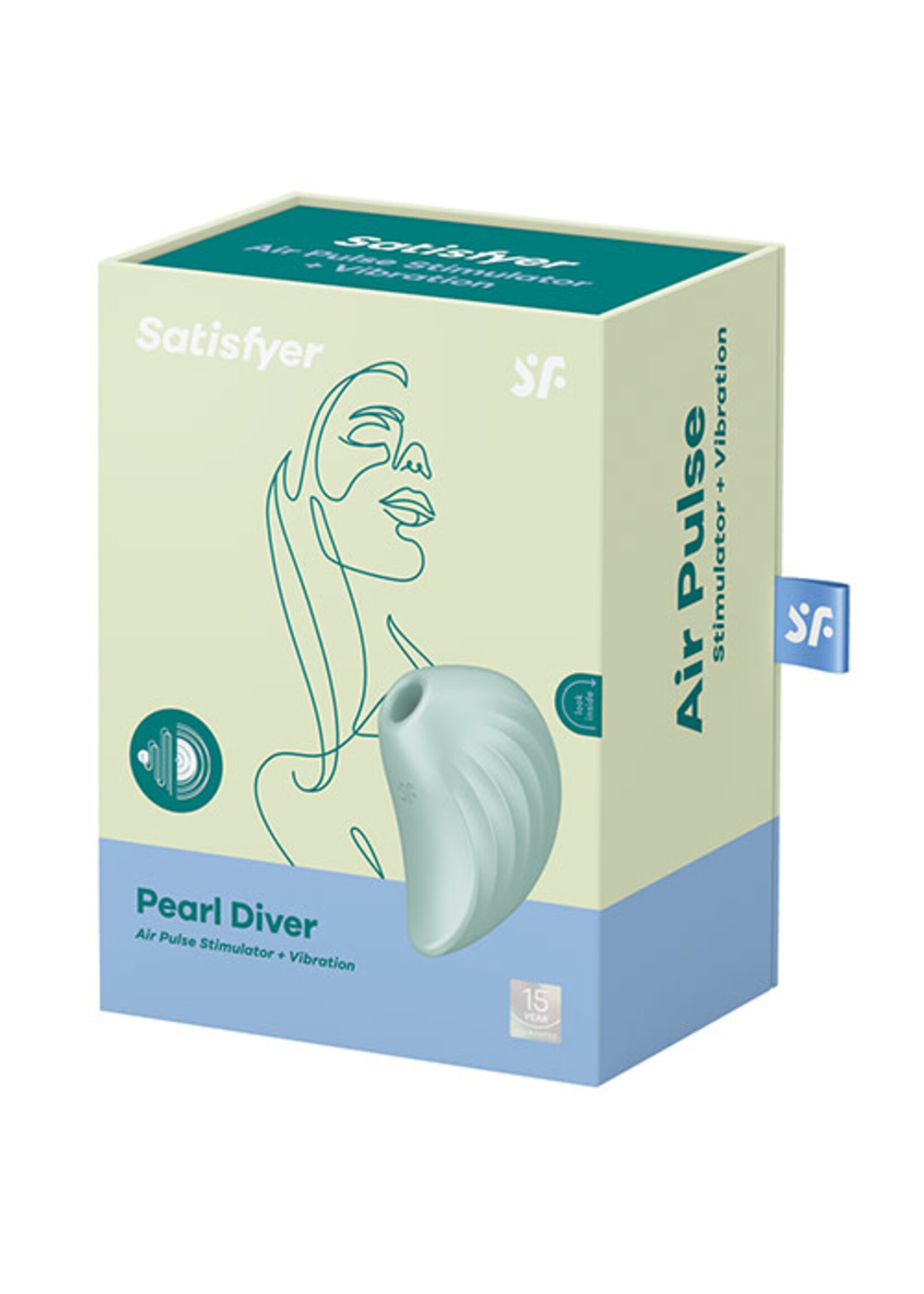 Satisfyer Satisfyer Pearl Diver - Air Pulse & Vibration Stimulator