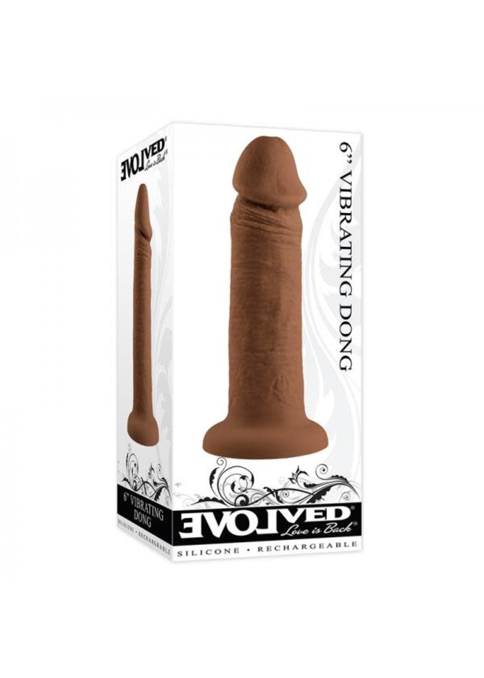 Evolved Novelties 6" Vibrating Dong