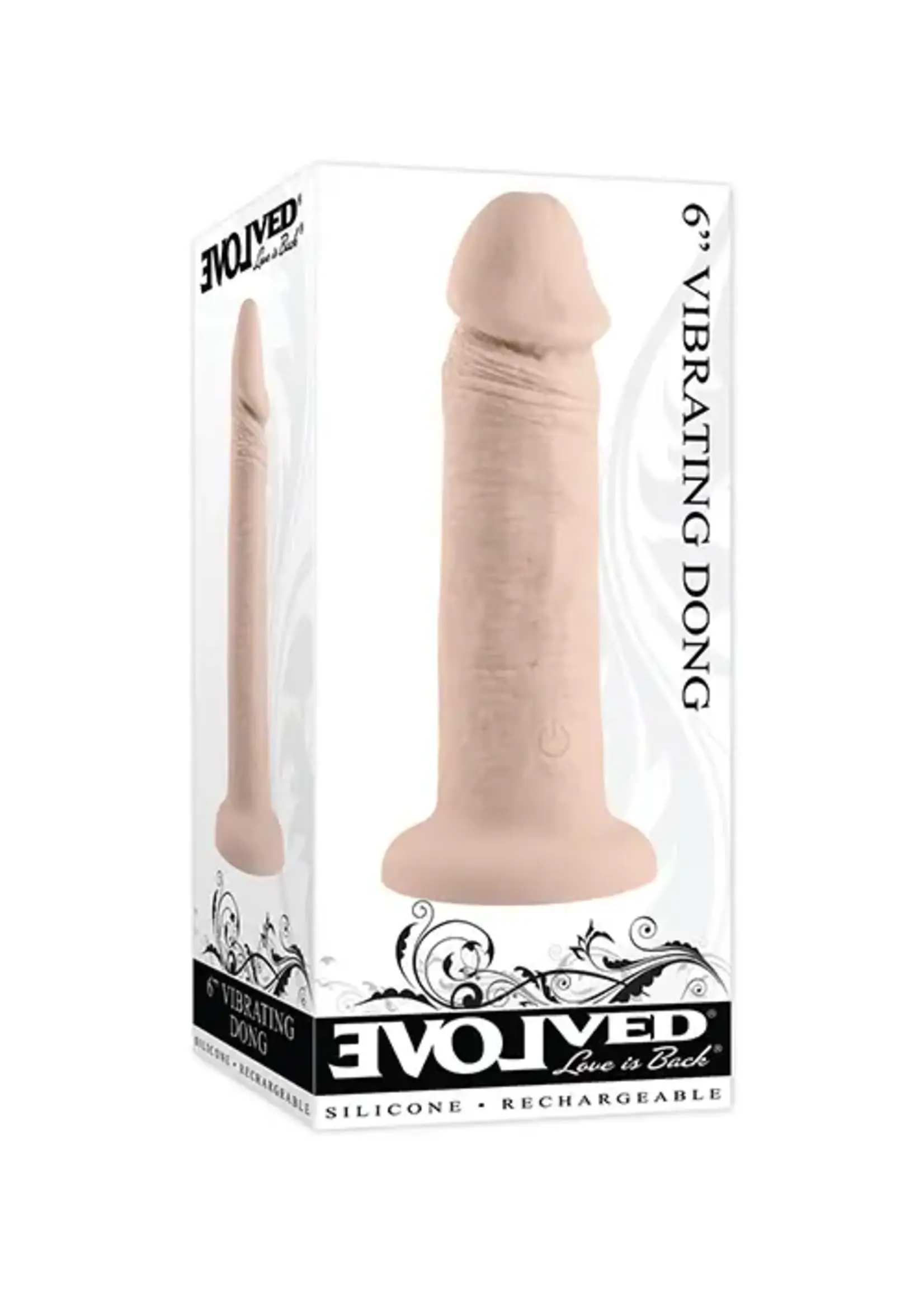 Evolved Novelties 6" Vibrating Dong