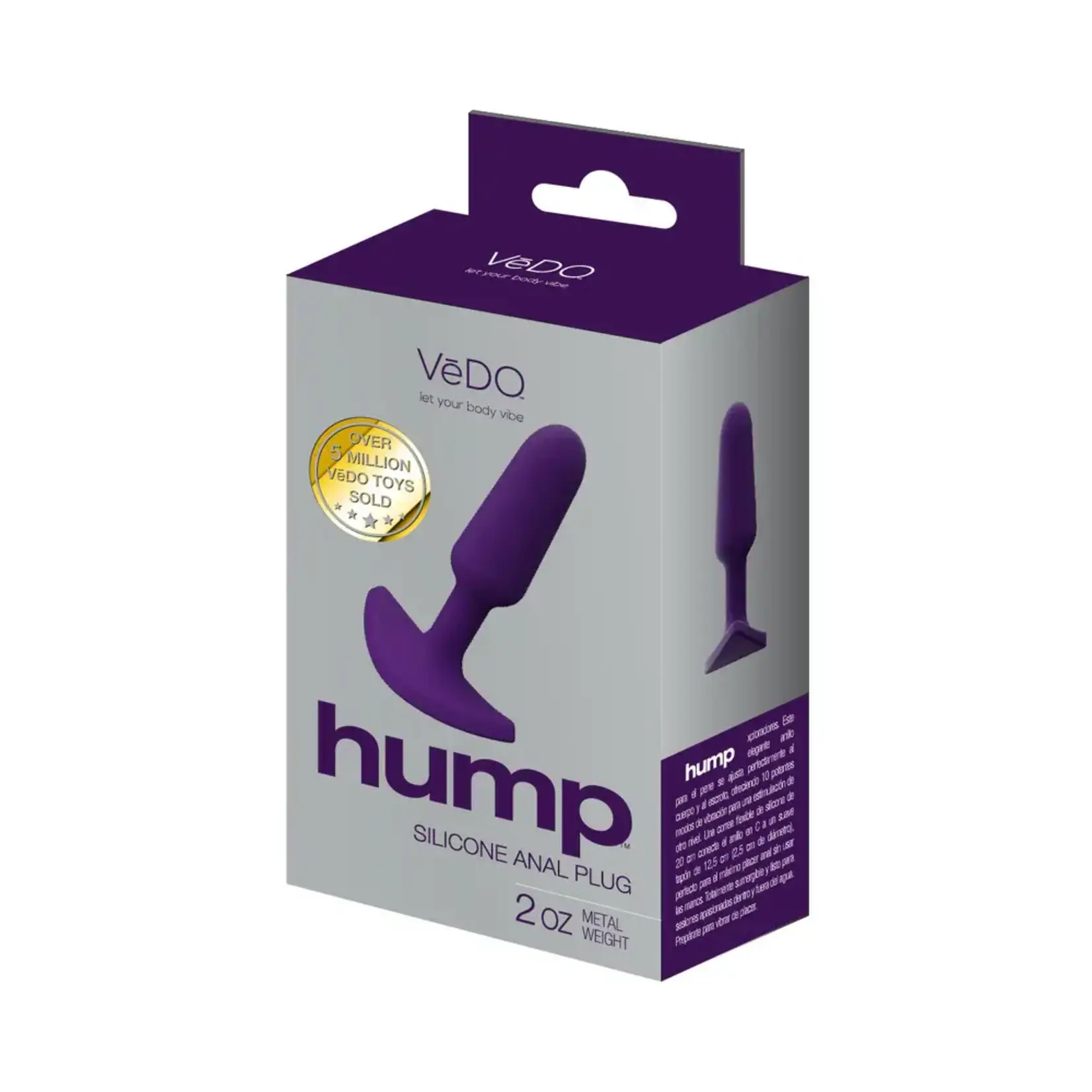 VeDO VeDO Hump Silicone Anal Plug