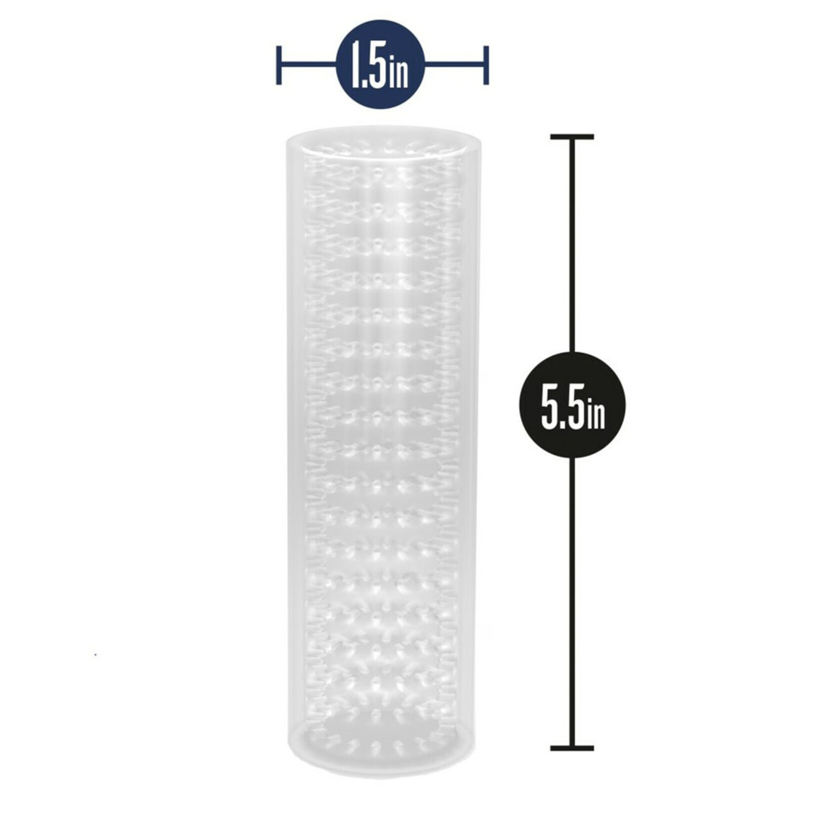 Blush Novelties M For Men Stroke Sleeve Clear