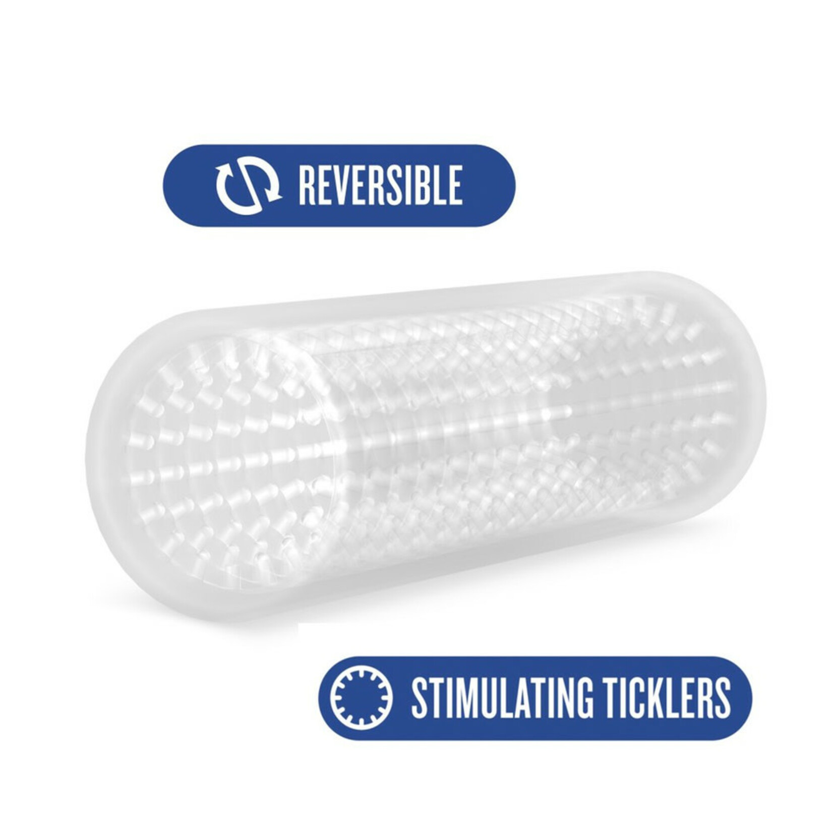 Blush Novelties M For Men Stroke Sleeve Clear