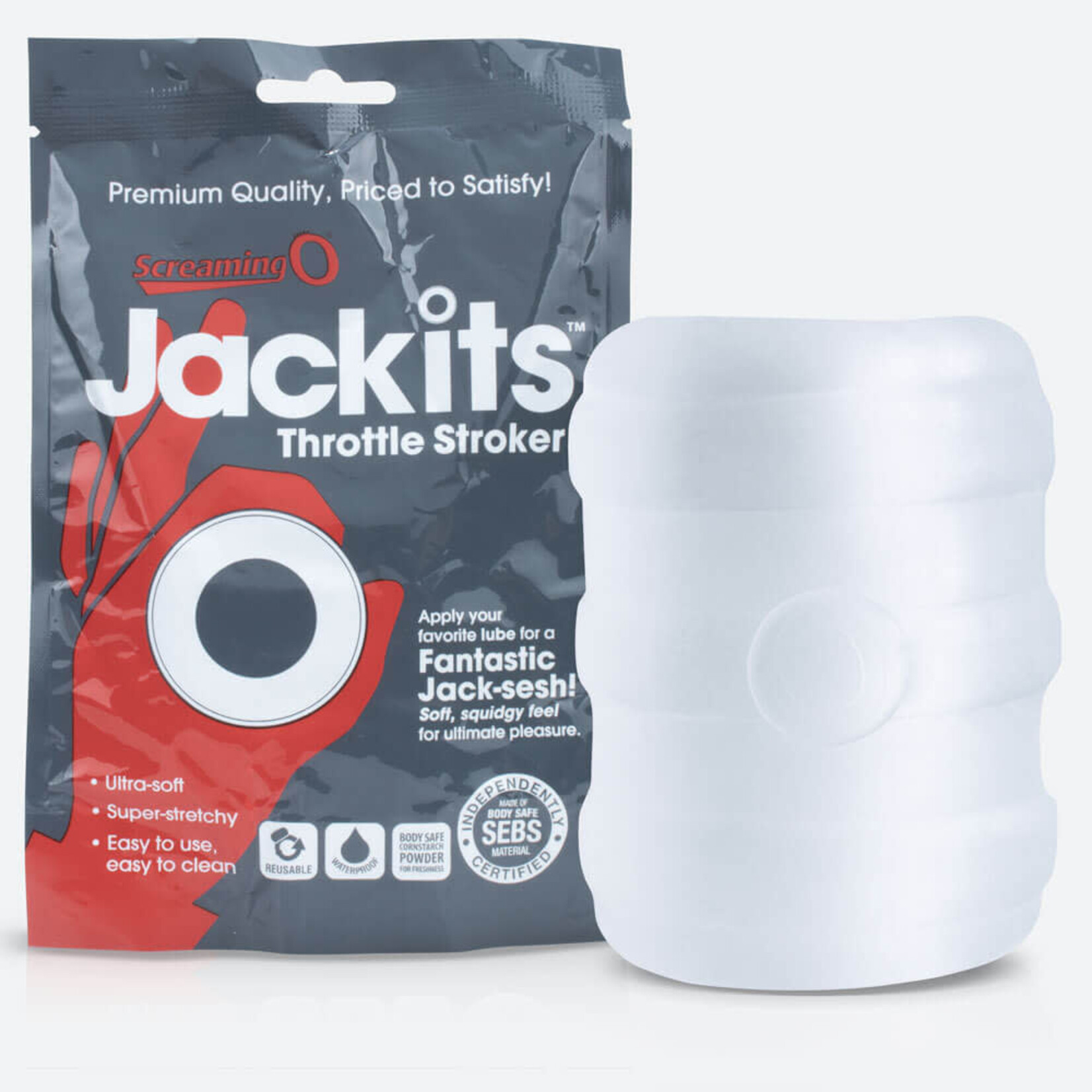 Screaming O Jackits Throttle Stroker In Pop Box