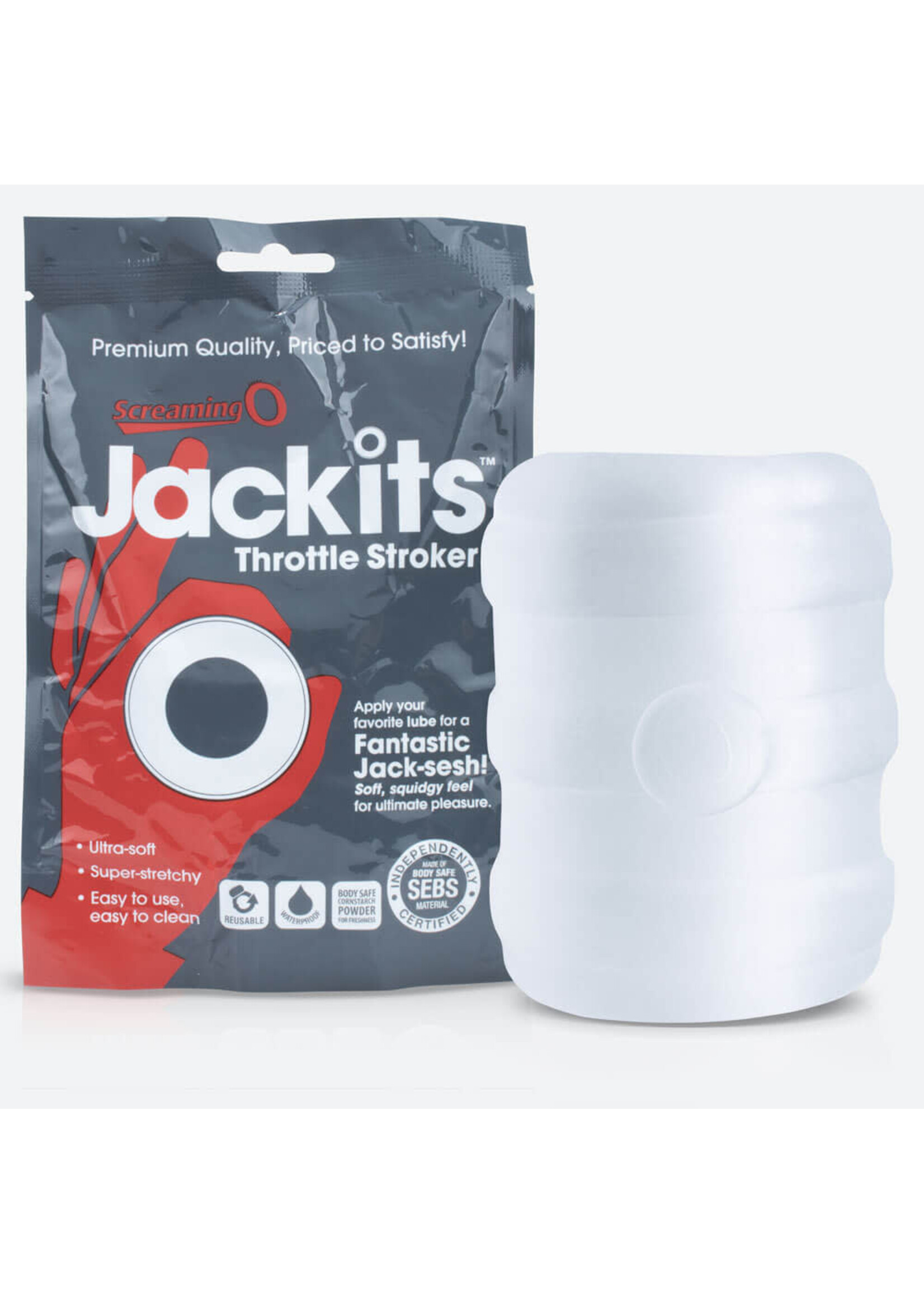 Screaming O Jackits Throttle Stroker In Pop Box
