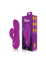 Viben Jolie - Berry - Intense Mini Rabbit Vibe With Pleasure Ridges