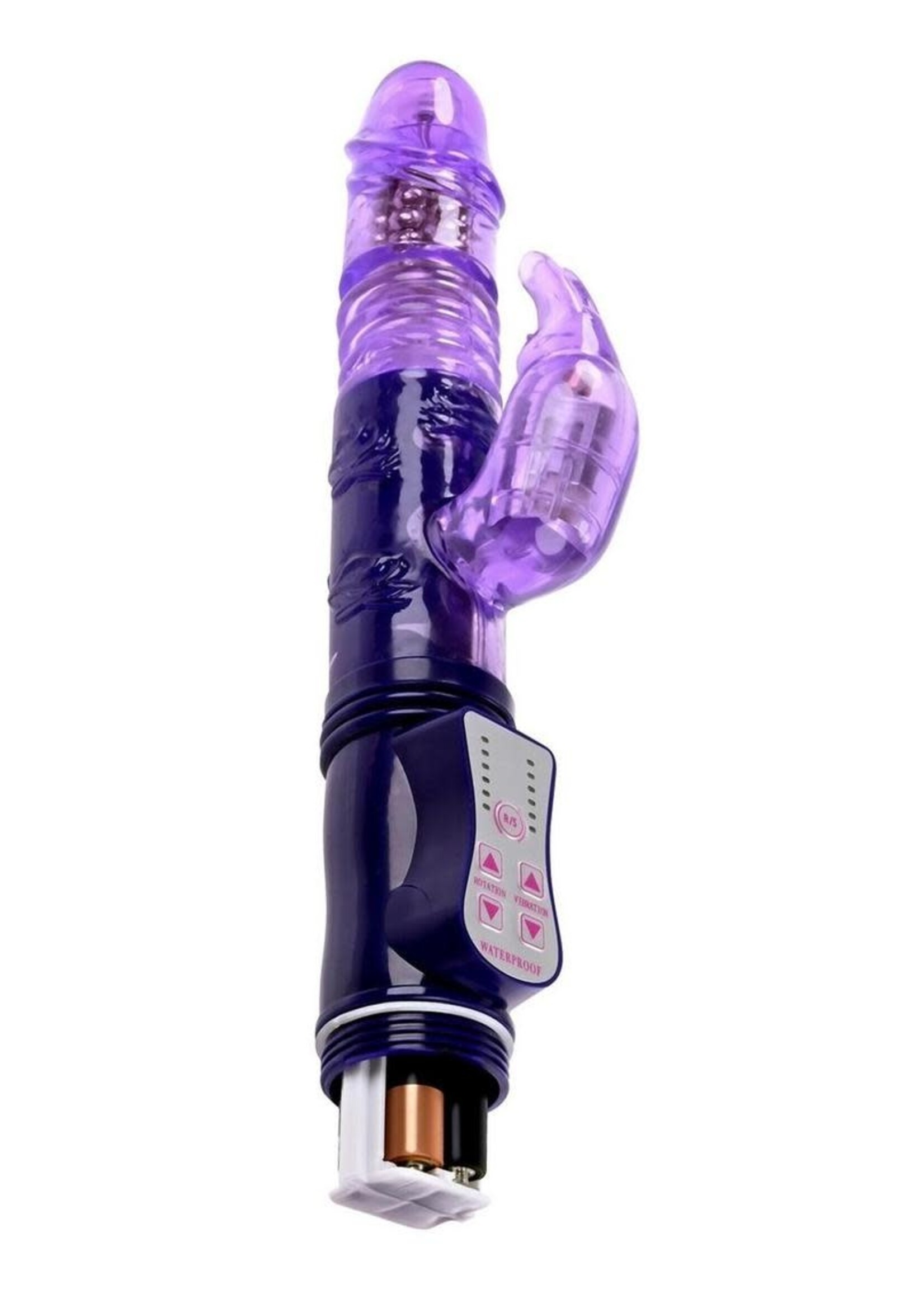 Selopa Selopa's Bunny Thruster Rechargeable Rabbit Vibrator - Purple
