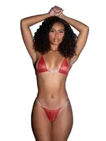 Roma Costumes Playboy Twilight Shimmer Bikini Set (2 Piece) - OS