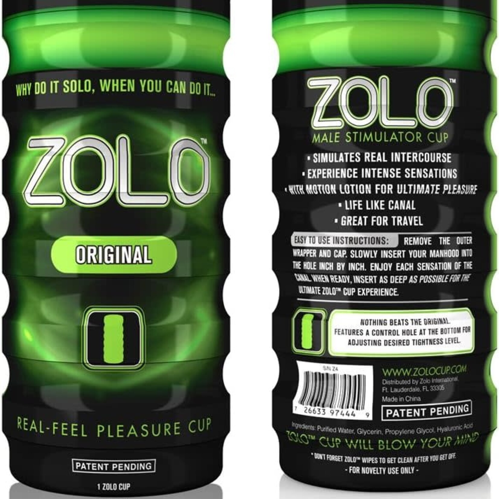 Zolo Zolo Cup Masturbator -